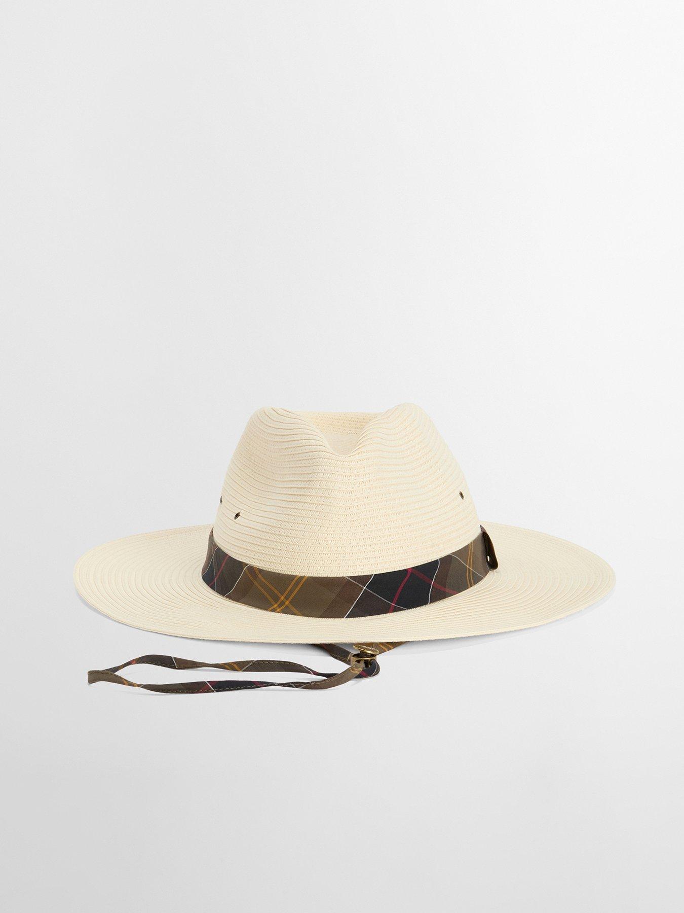 Barbour Kirkstone Fedora Trilby Summer Hat - Beige
