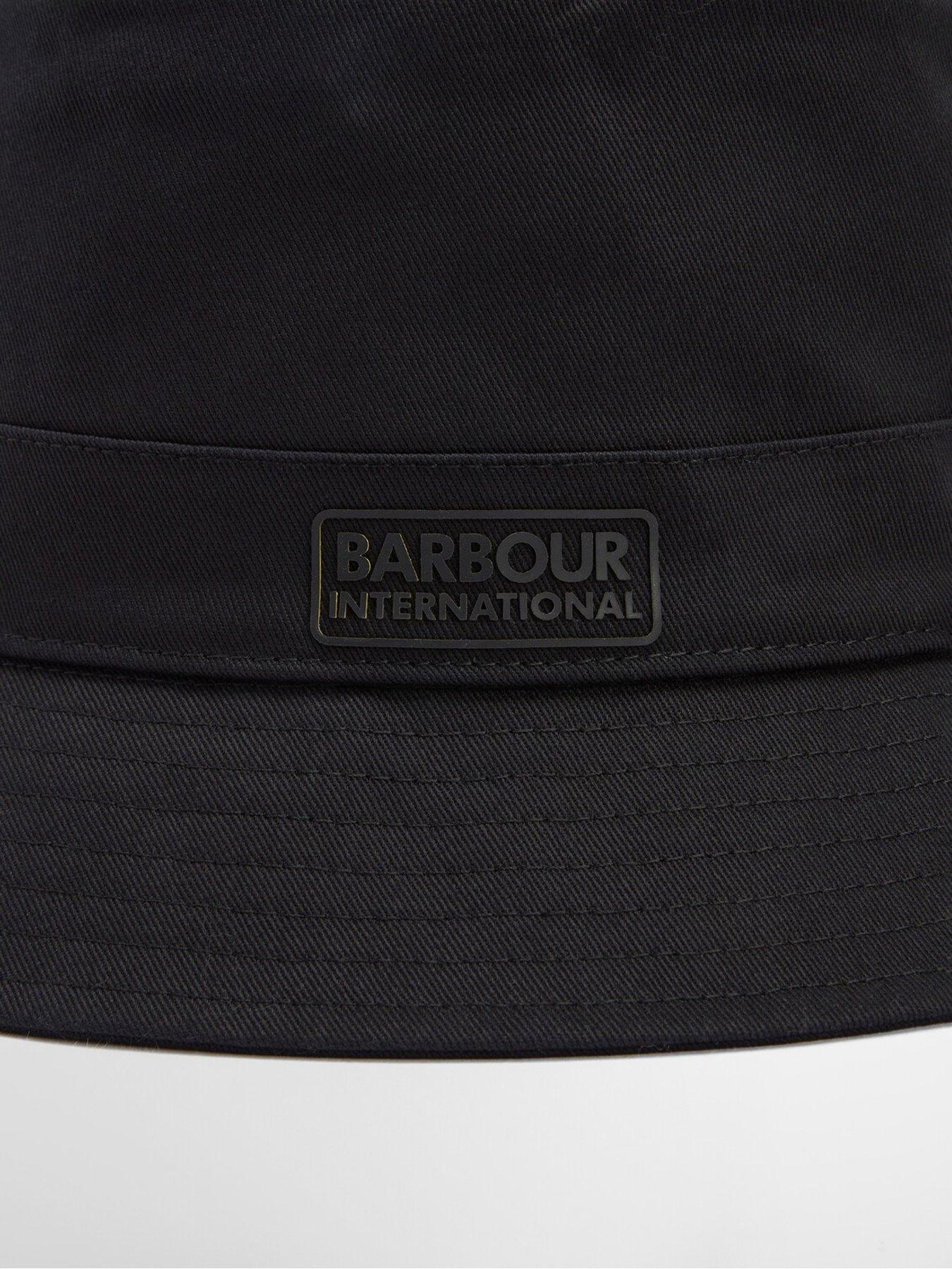Image 3 of 4 of Barbour International Norton Drill Bucket Hat - Black