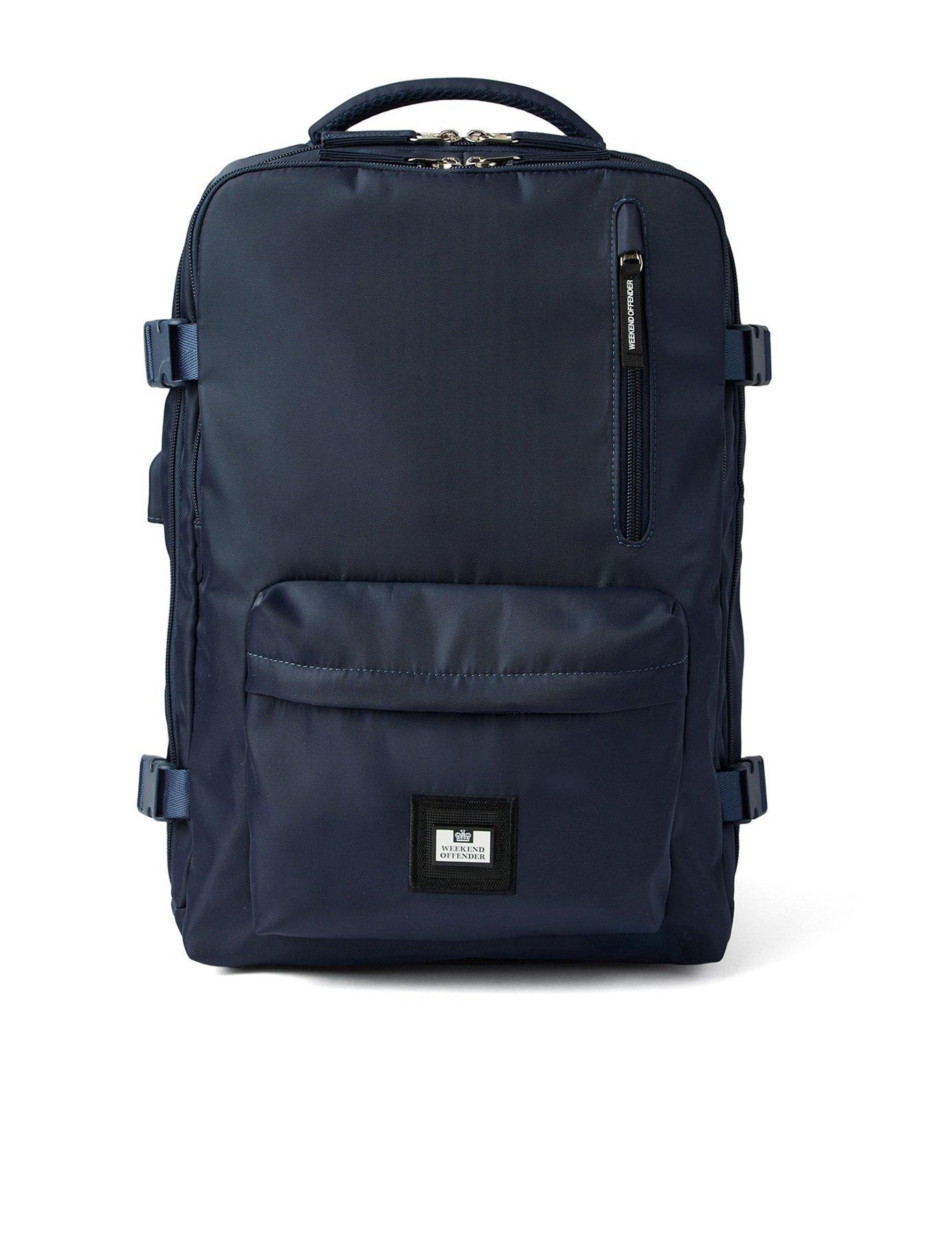 Weekend Offender Overnighter Multi Pocket Backpack - Navy