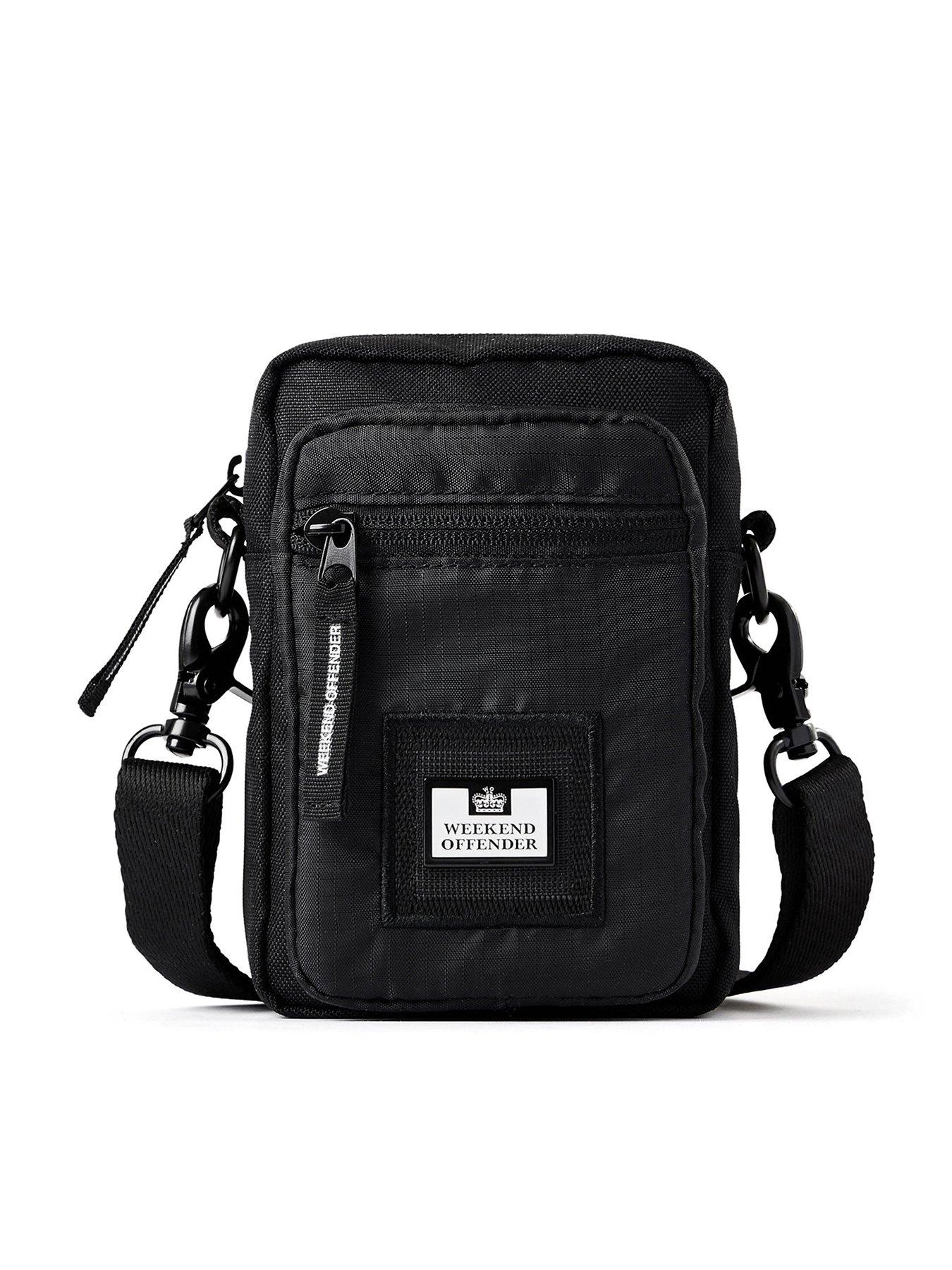 Weekend Offender Small Cross Body Bag - Black