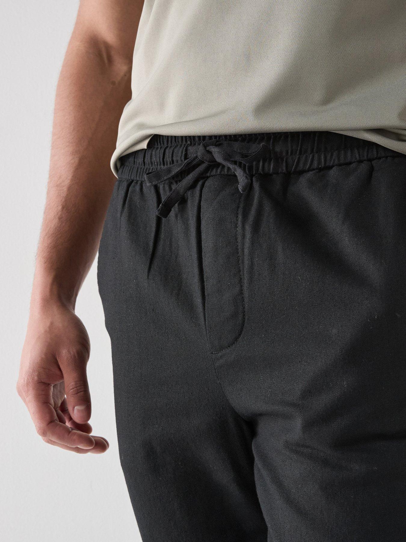 Image 5 of 5 of ONLY & SONS Only &amp; Sons Linus Linen Blend Trousers