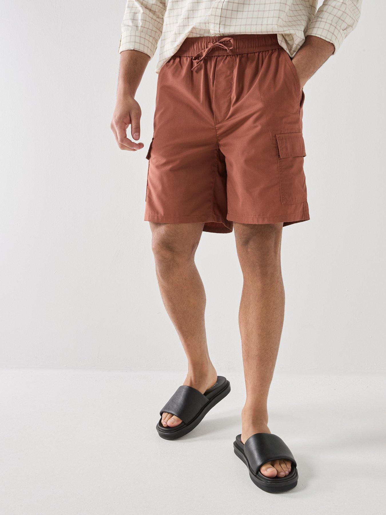 Only & Sons Kal Cargo Shorts - Brown