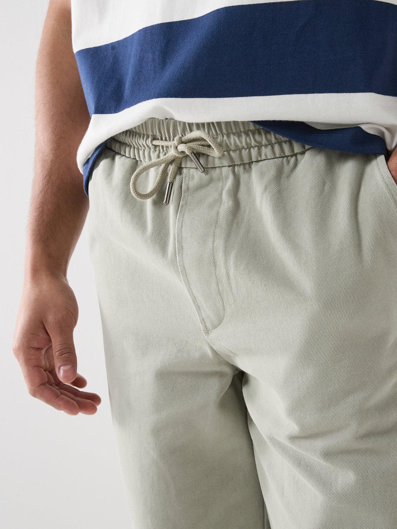 Image 4 of 5 of ONLY & SONS Times Loose Trousers - Seagrass