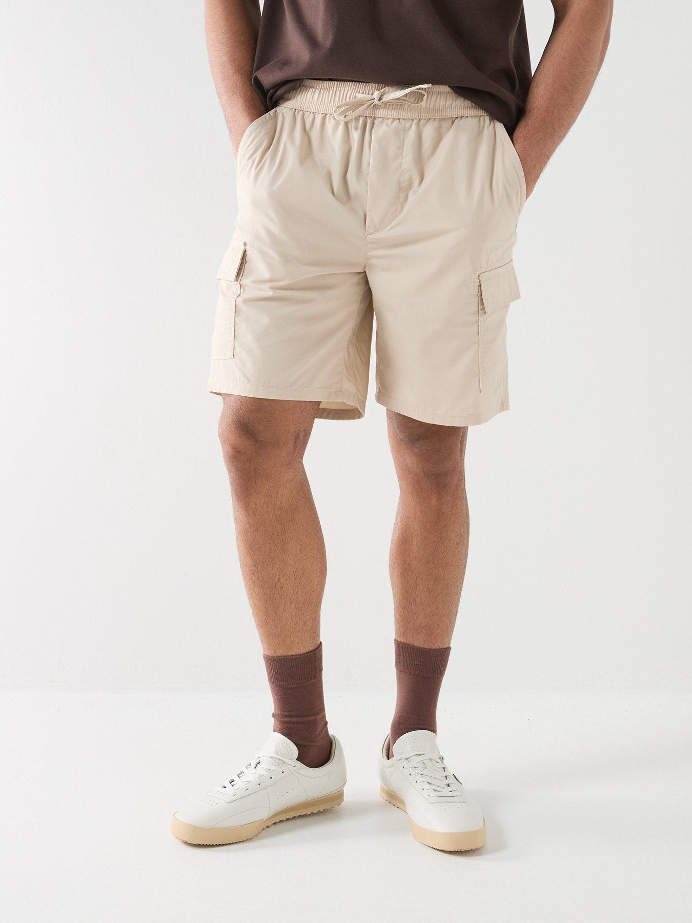 Only & Sons Kal Cargo Shorts - Cream