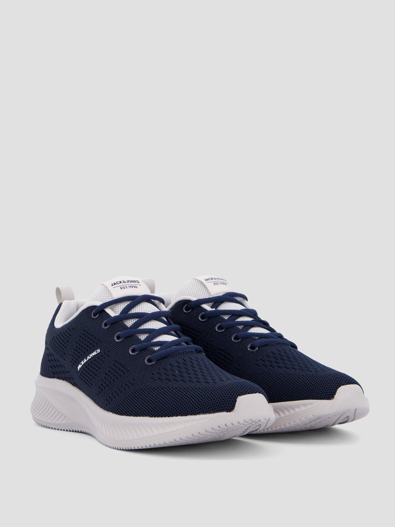 Image 6 of 7 of Jack & Jones Croxley Knitted Trainer - Navy