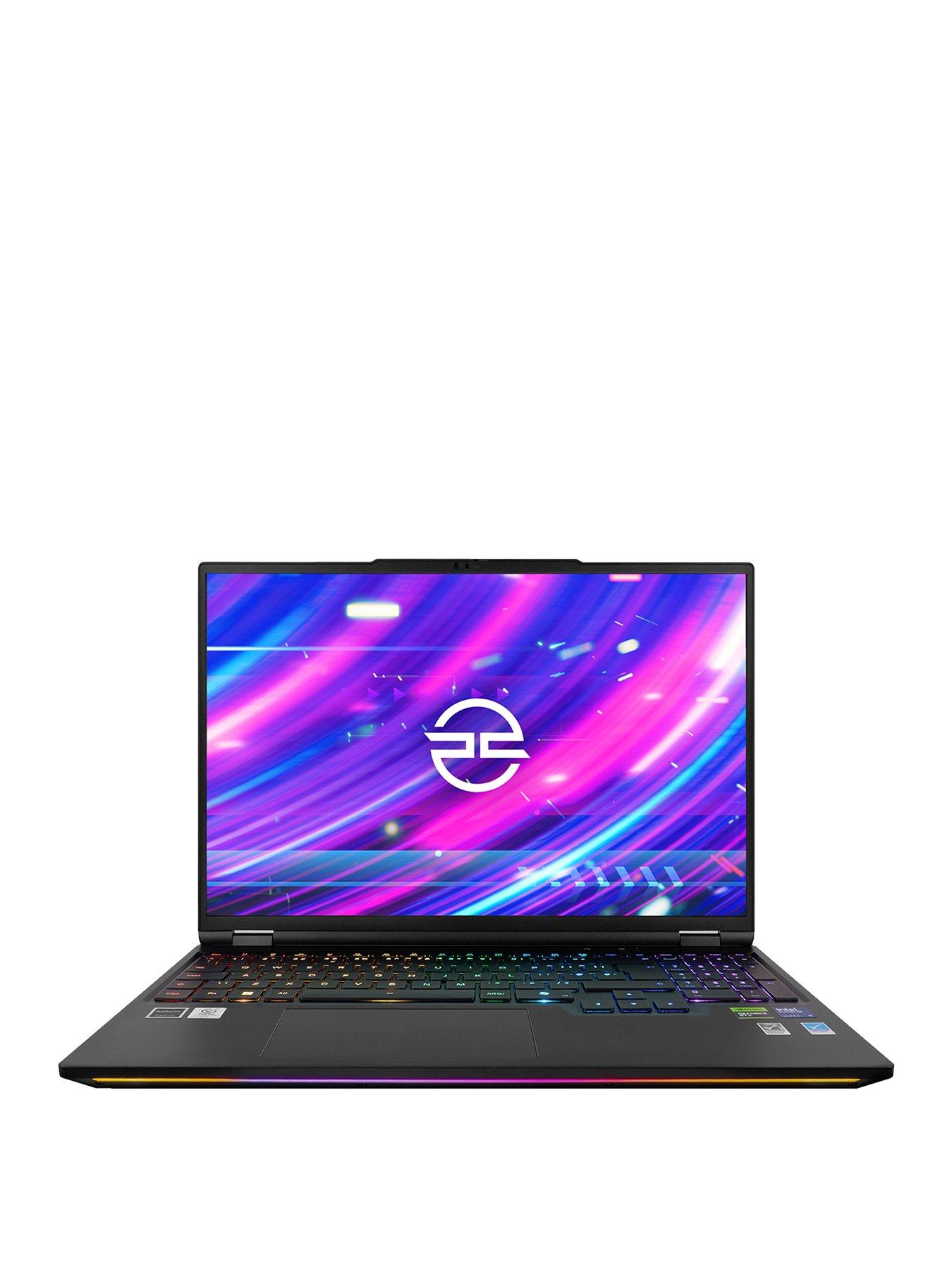 PCSpecialist Recoil 16 Gaming Laptop - 16in Mini-LED QHD+ 300Hz, GeForce RTX 5090, Intel Core Ultra 9, 64GB RAM, 2TB SSD - Black