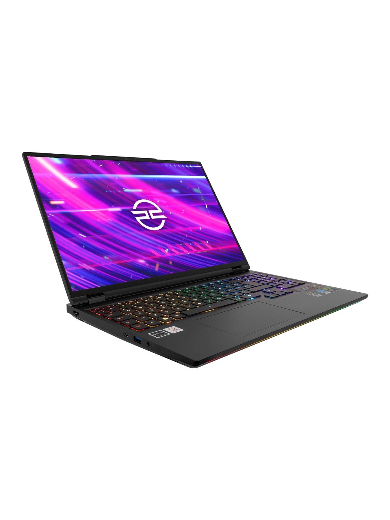 Image 2 of 4 of PCSpecialist Recoil 16 Gaming Laptop&nbsp;- 16in QHD+ 300Hz,&nbsp;GeForce RTX 5070 Ti, AMD Ryzen 9, 32GB RAM, 2TB SSD&nbsp;- Black
