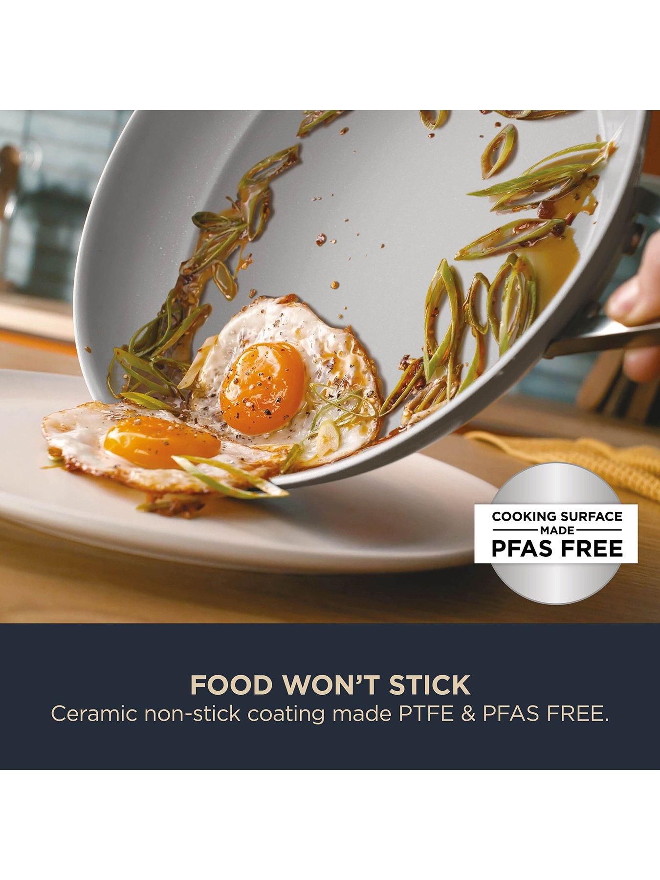 Image 4 of 7 of NINJA Ceramic Pro 28cm Wok - Stone Cw30928ukst