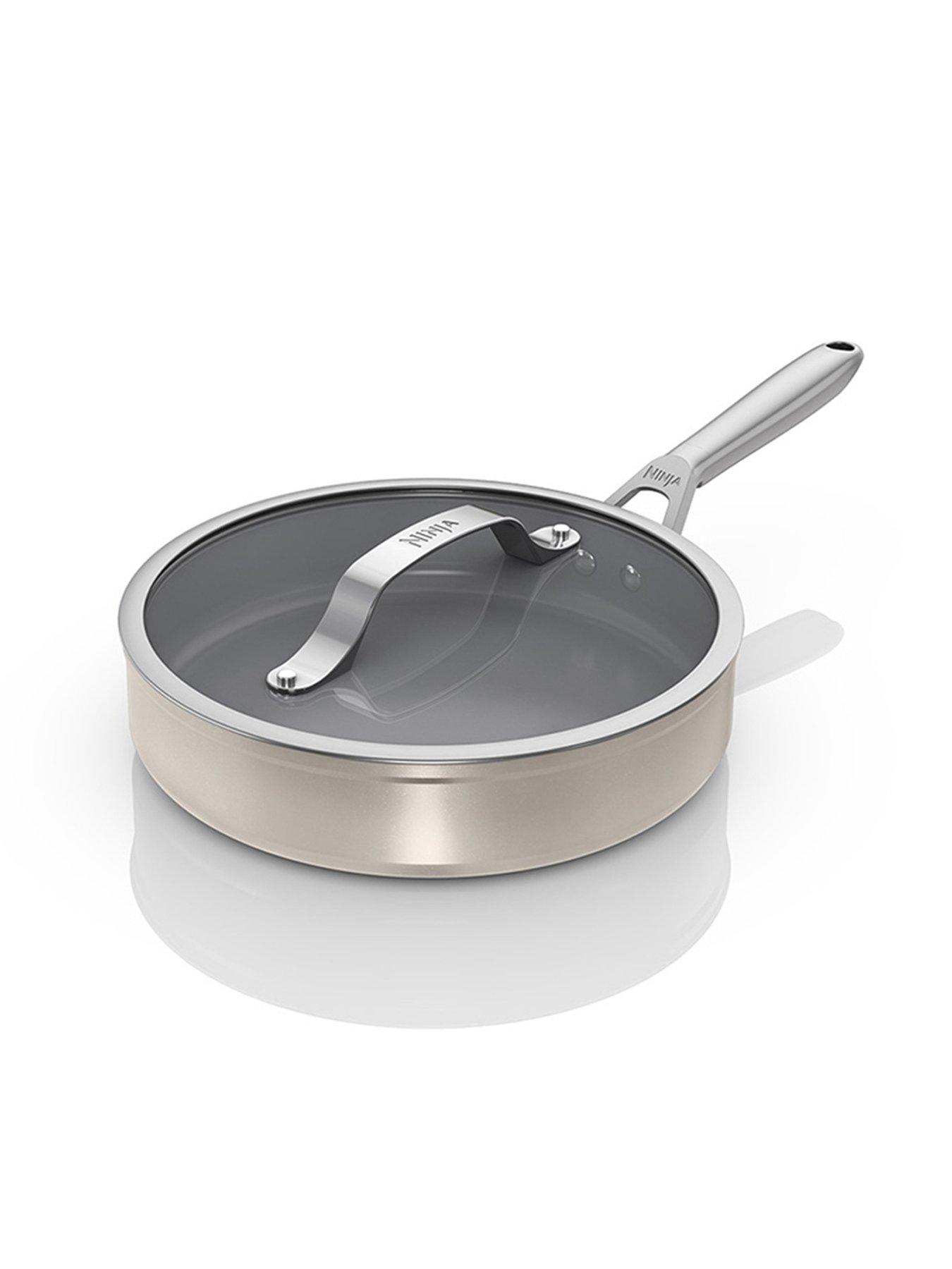 NINJA Ceramic Pro 26cm Saute Pan - Stone Cw30126ukst