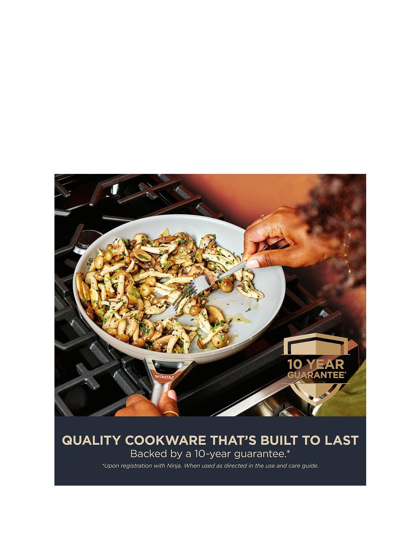 Image 2 of 7 of NINJA Ceramic Pro 26cm Saute Pan - Stone Cw30126ukst