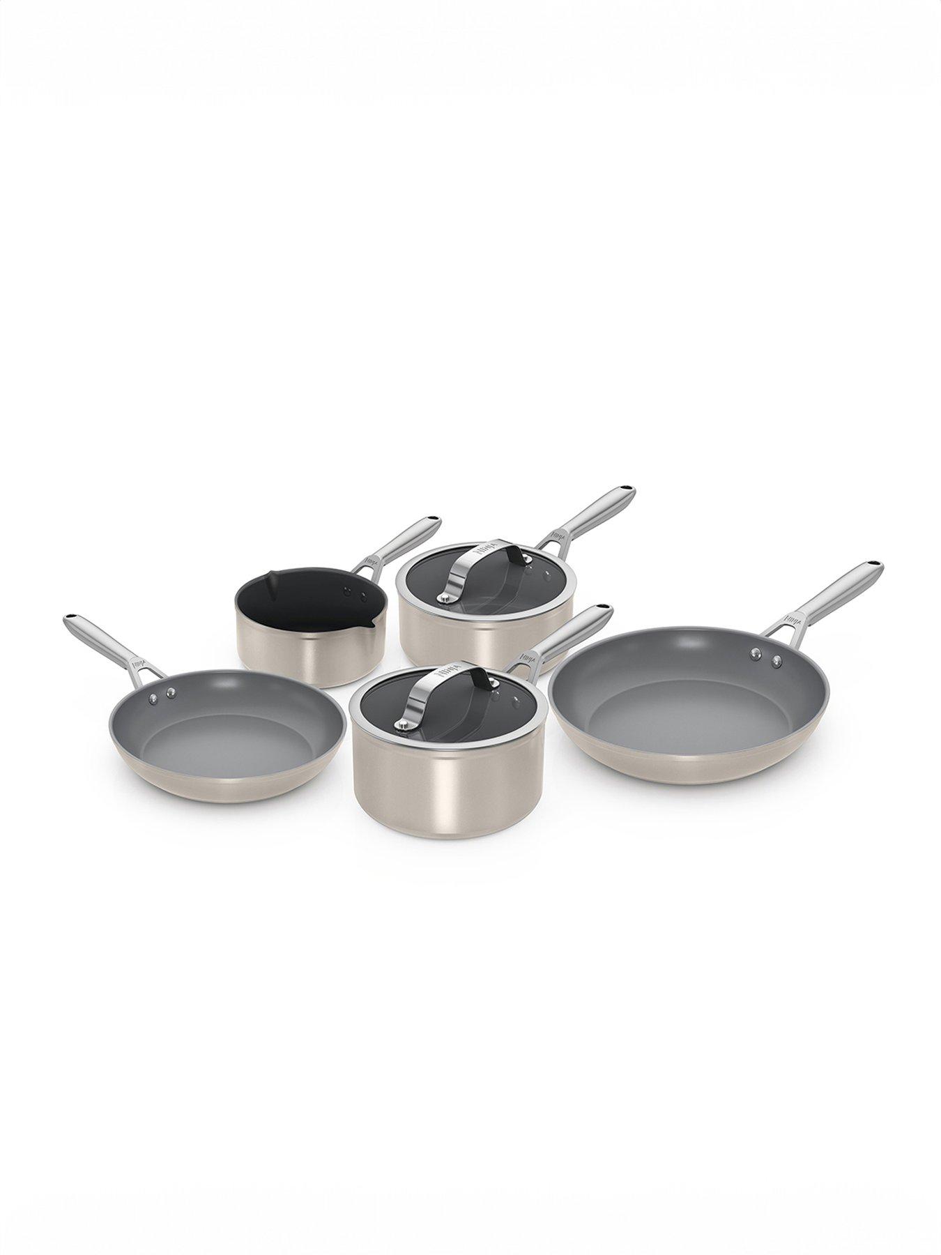 NINJA Ceramic Pro 5-piece Pan Set - Stone Cw35000ukst