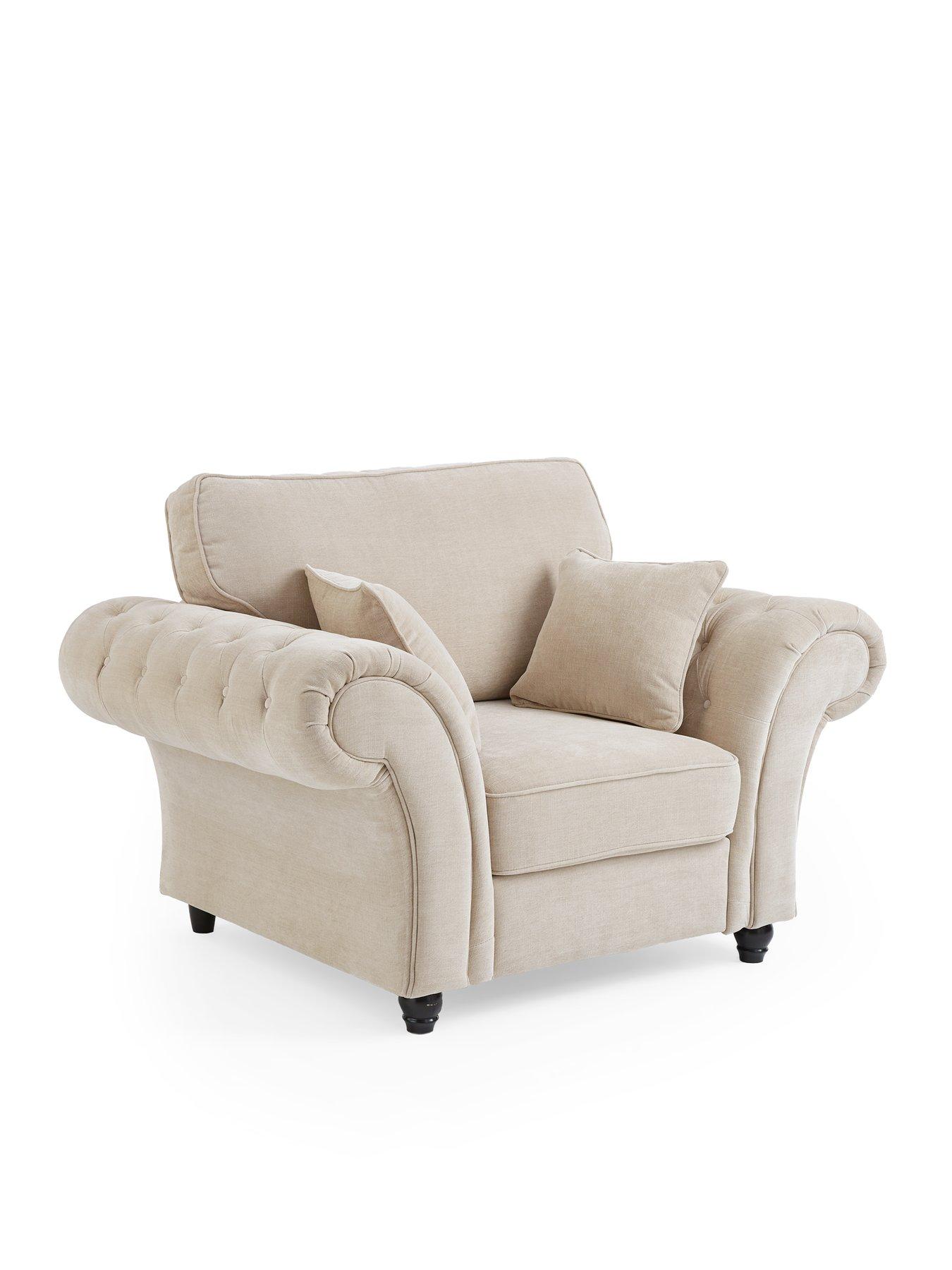 Image 4 of 7 of The Very Collection Windsor 3 Seater + Chair