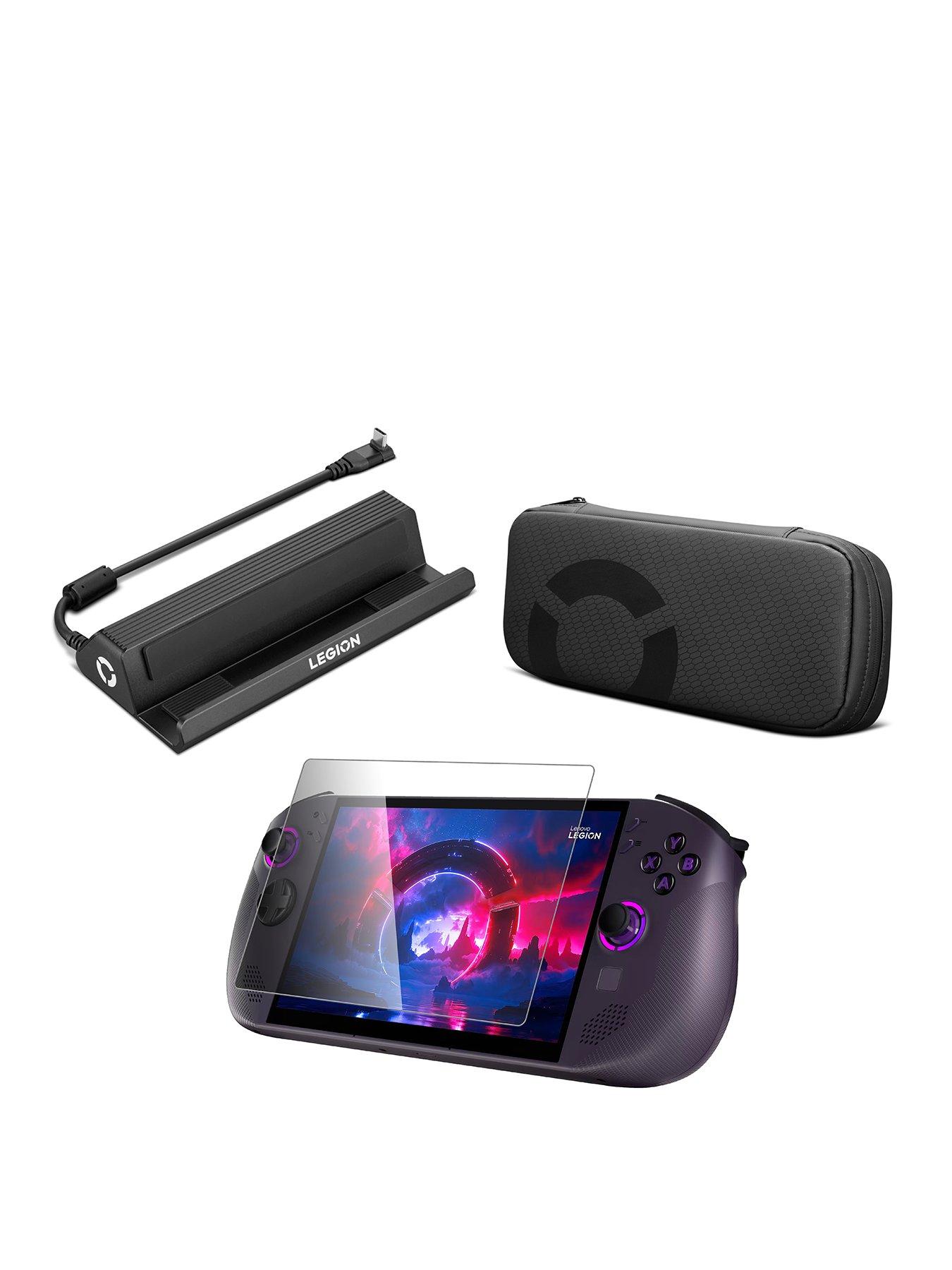 Lenovo Legion Go S 8APU1 Bundle (8in FHD+, AMD Ryzen Z1 Extreme, SteamOS, 32GB RAM, 1TB SSD) with Dock, Carry Case and Screen Protector - VERY EXCLUSIVE