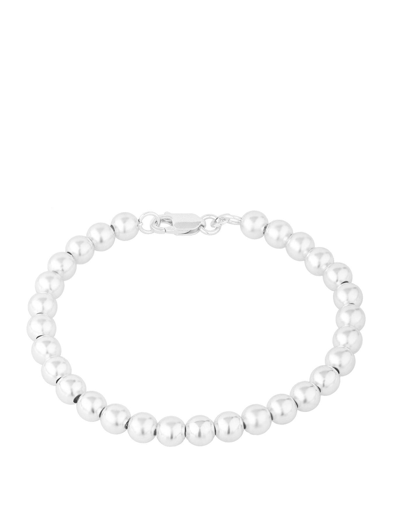 Seol + Gold Sterling Silver Chunky Beaded Ball Bracelet