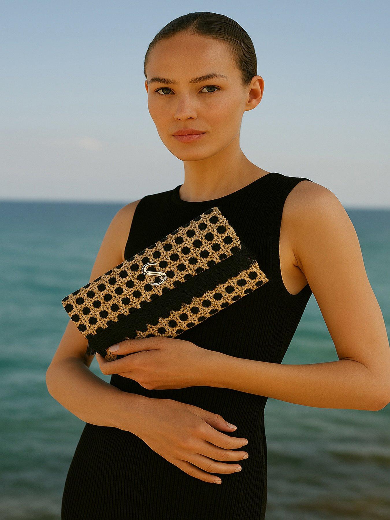 Sorena Harites Clutch Madalena - Black