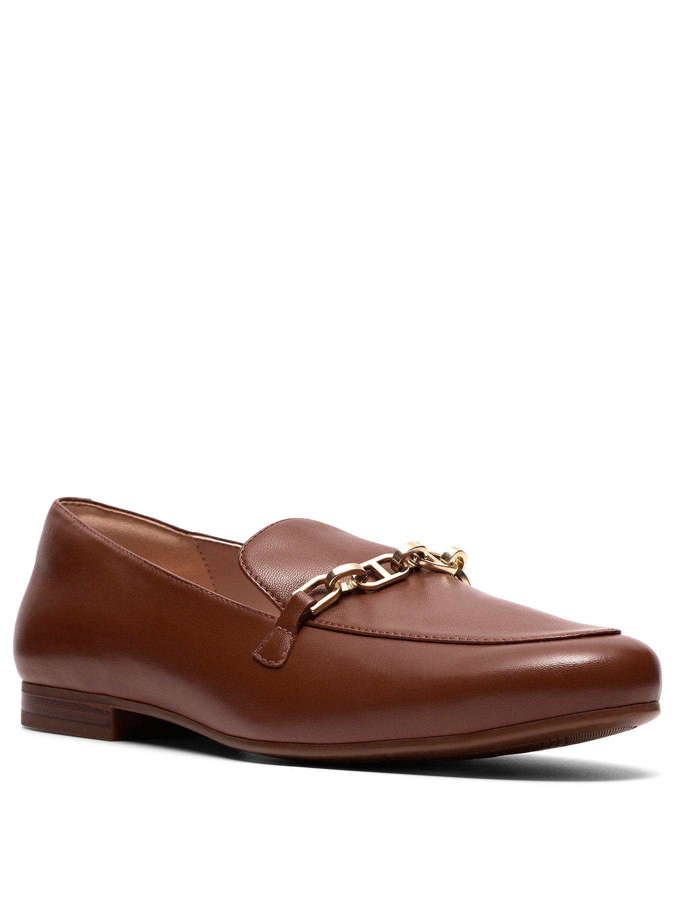 Image 2 of 6 of Clarks Tamna Iris Shoes - Tan Leather
