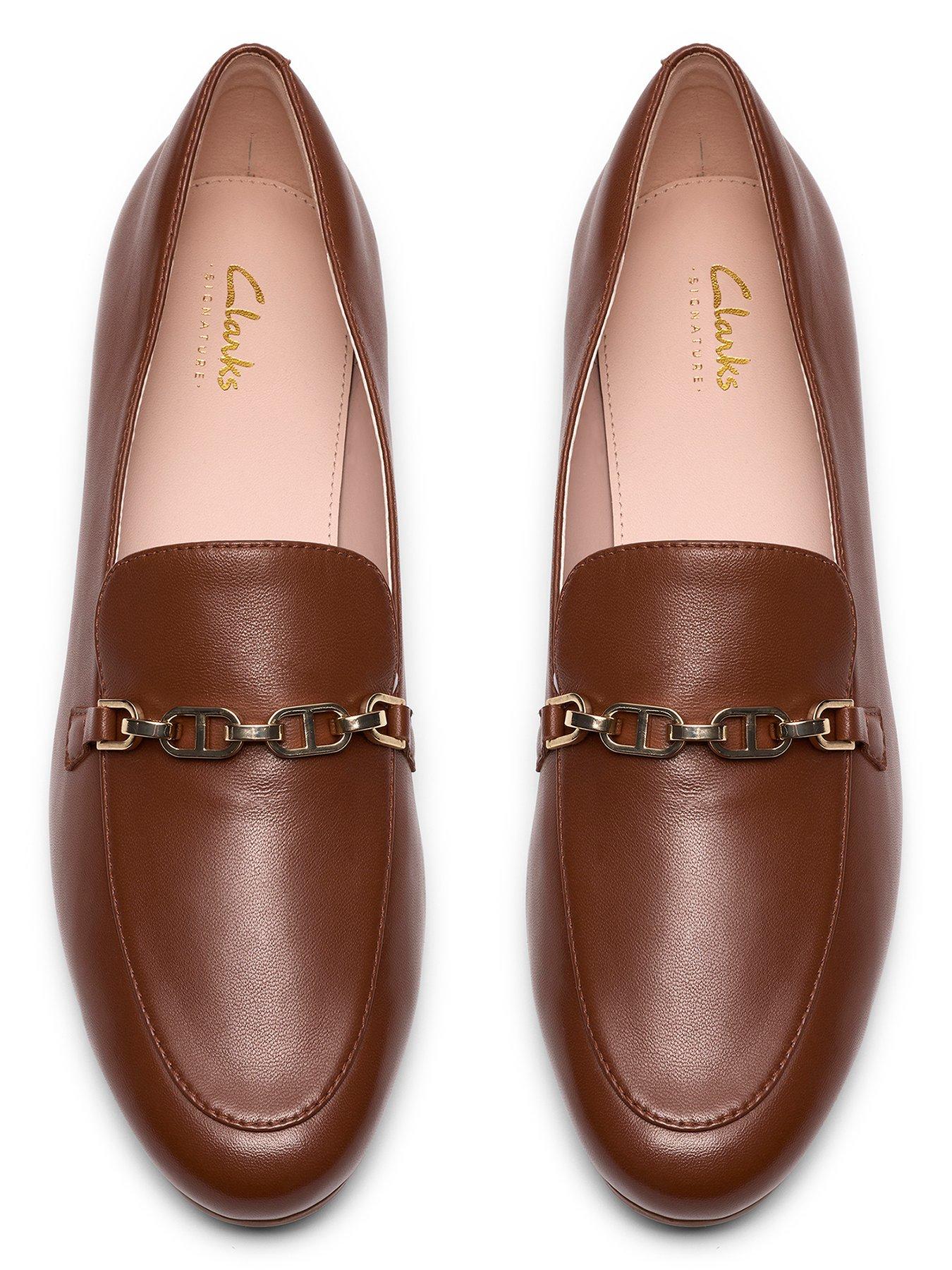 Image 4 of 6 of Clarks Tamna Iris Shoes - Tan Leather