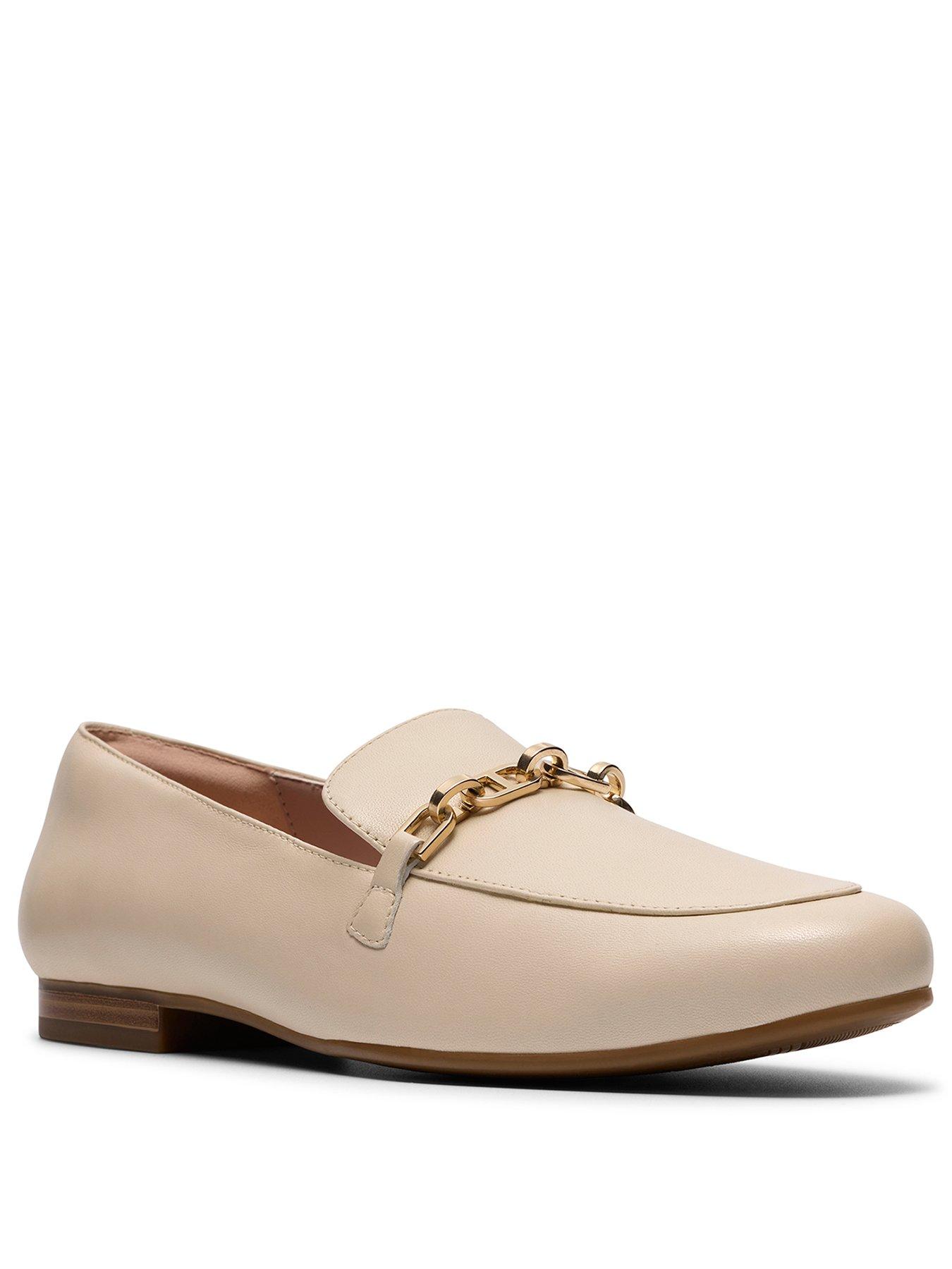 Image 2 of 6 of Clarks Tamna Iris Shoes - White Leather