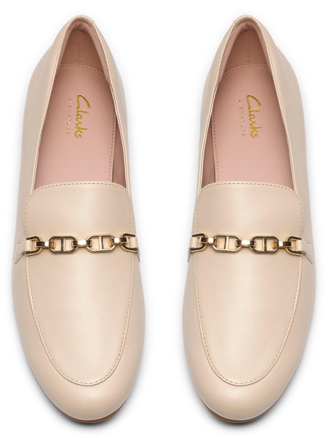 Image 4 of 6 of Clarks Tamna Iris Shoes - White Leather