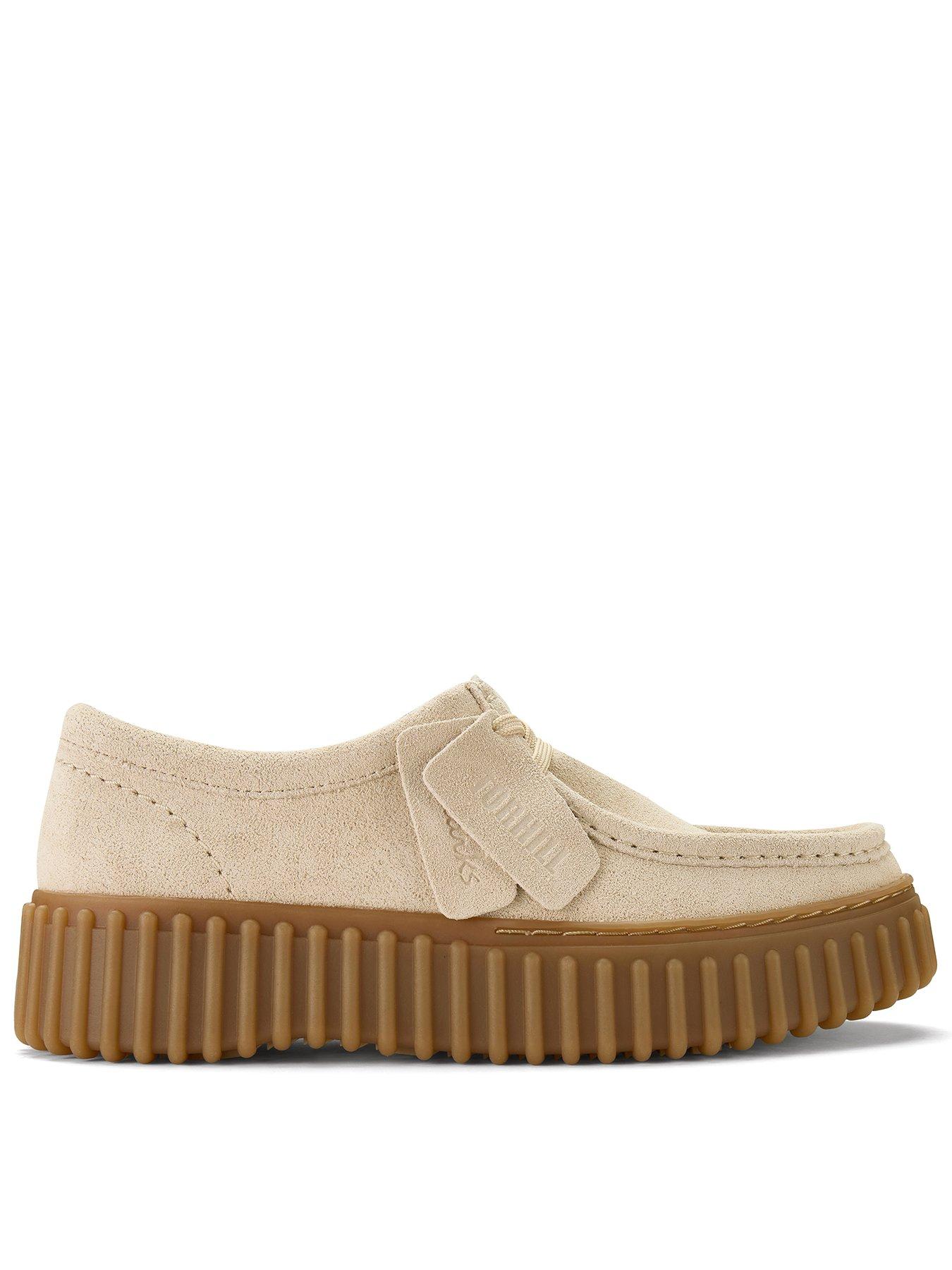 Image 1 of 6 of Clarks Torhill Bee Shoes - Ecru