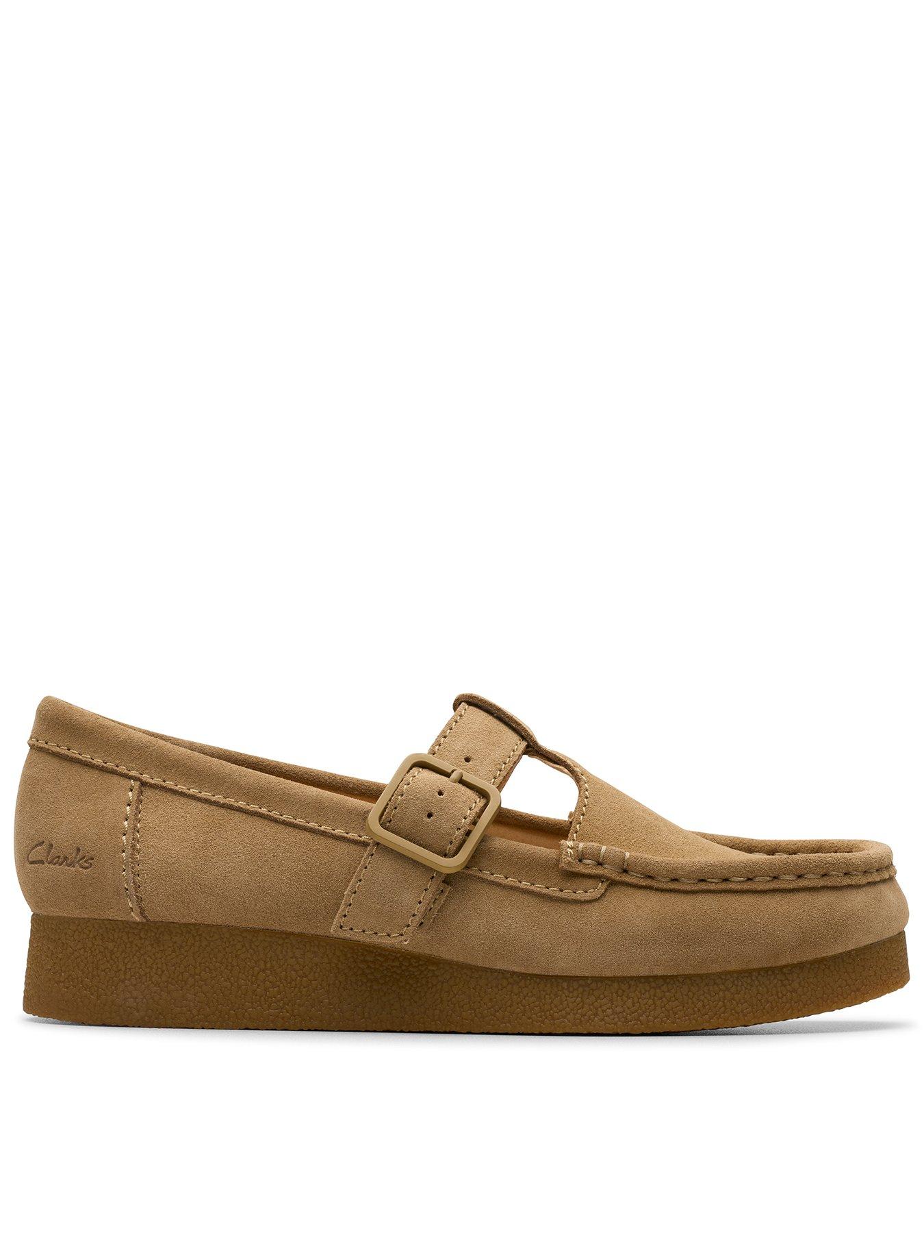 Image 1 of 6 of Clarks Wallabeeevobar Shoes - Dark Sand Suede