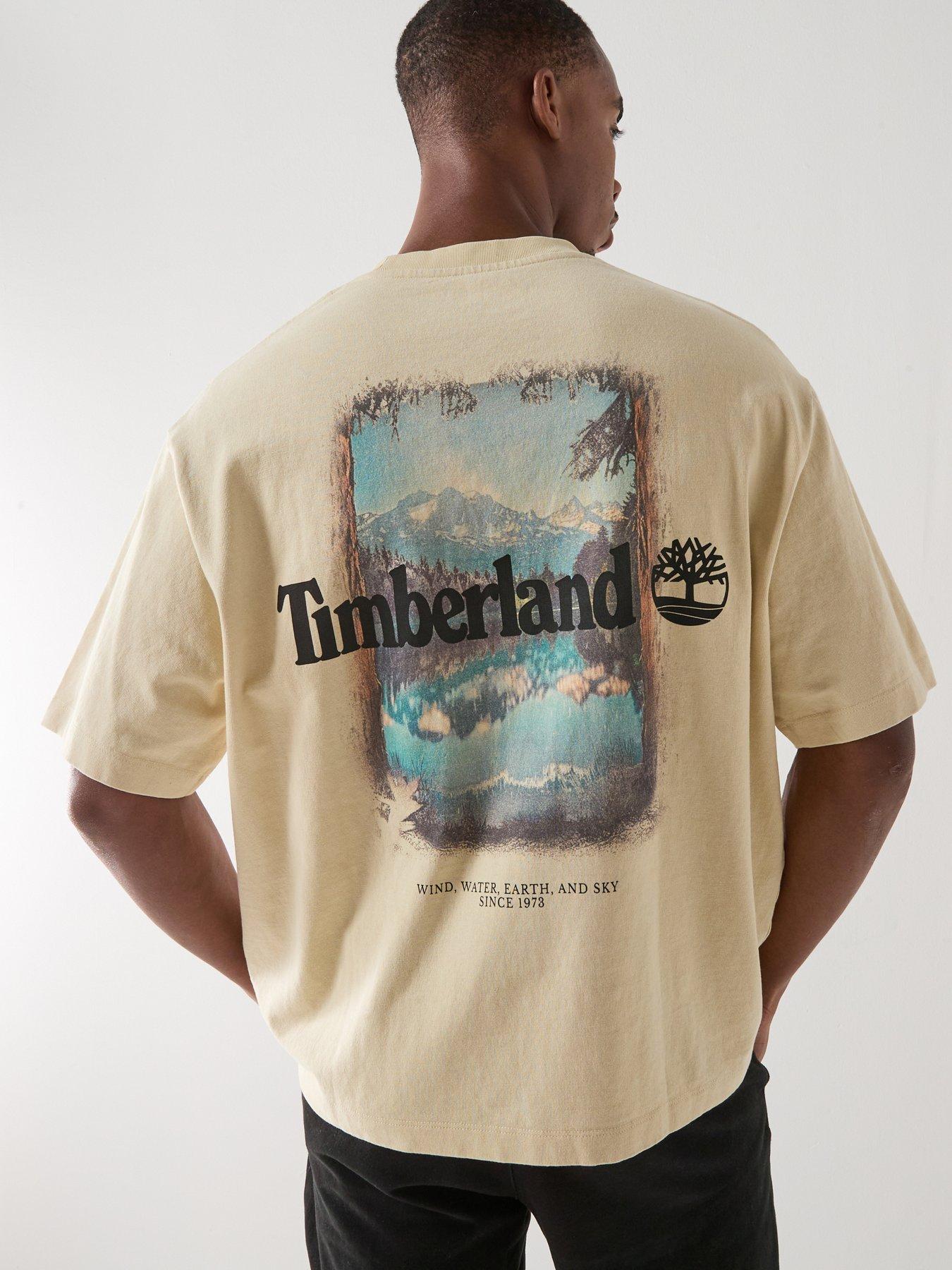 Timberland Outdoor Back Graphic T-shirt - Beige