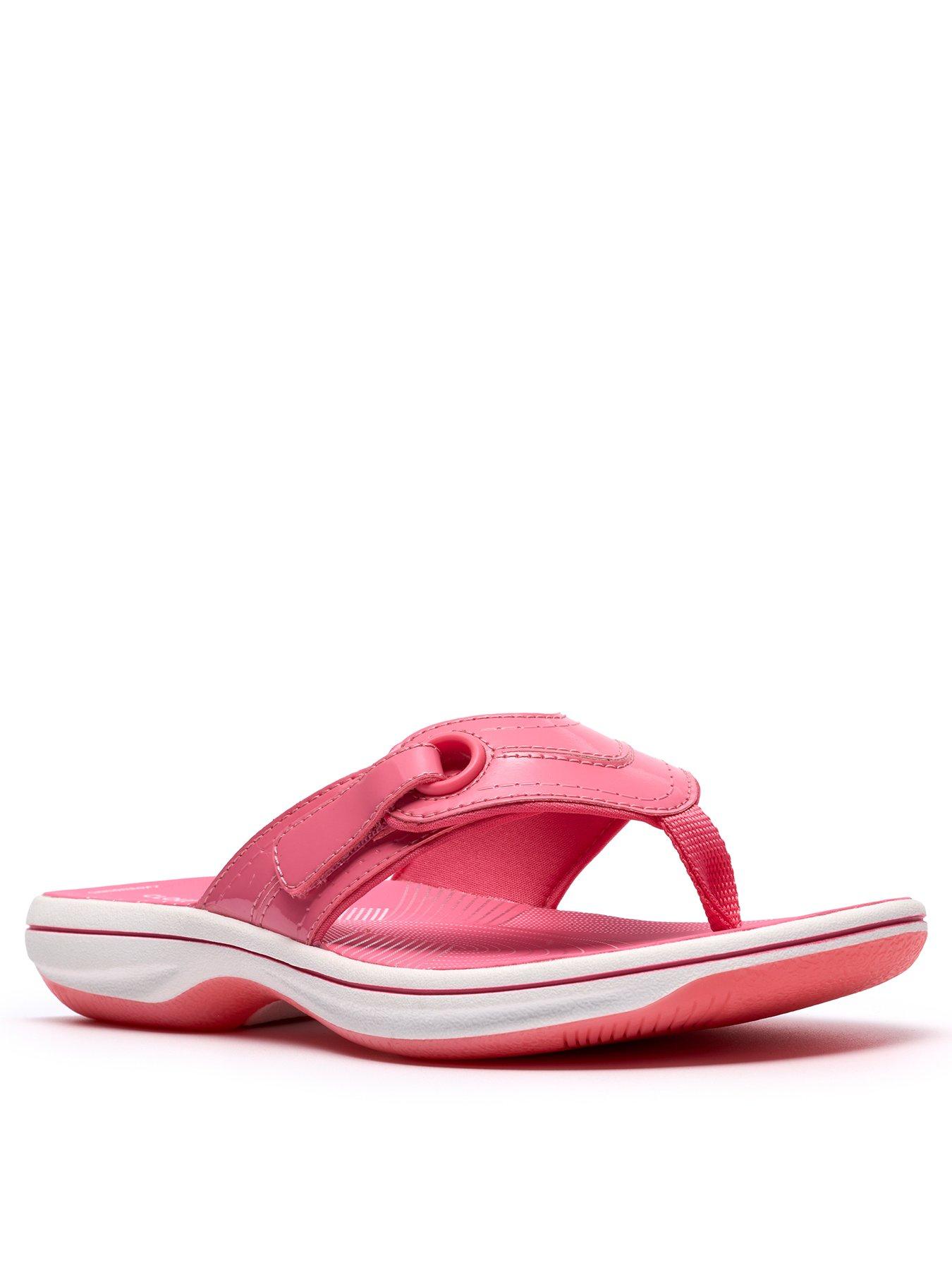 Image 2 of 6 of Clarks Brinkley Reyna Sandals - Pink