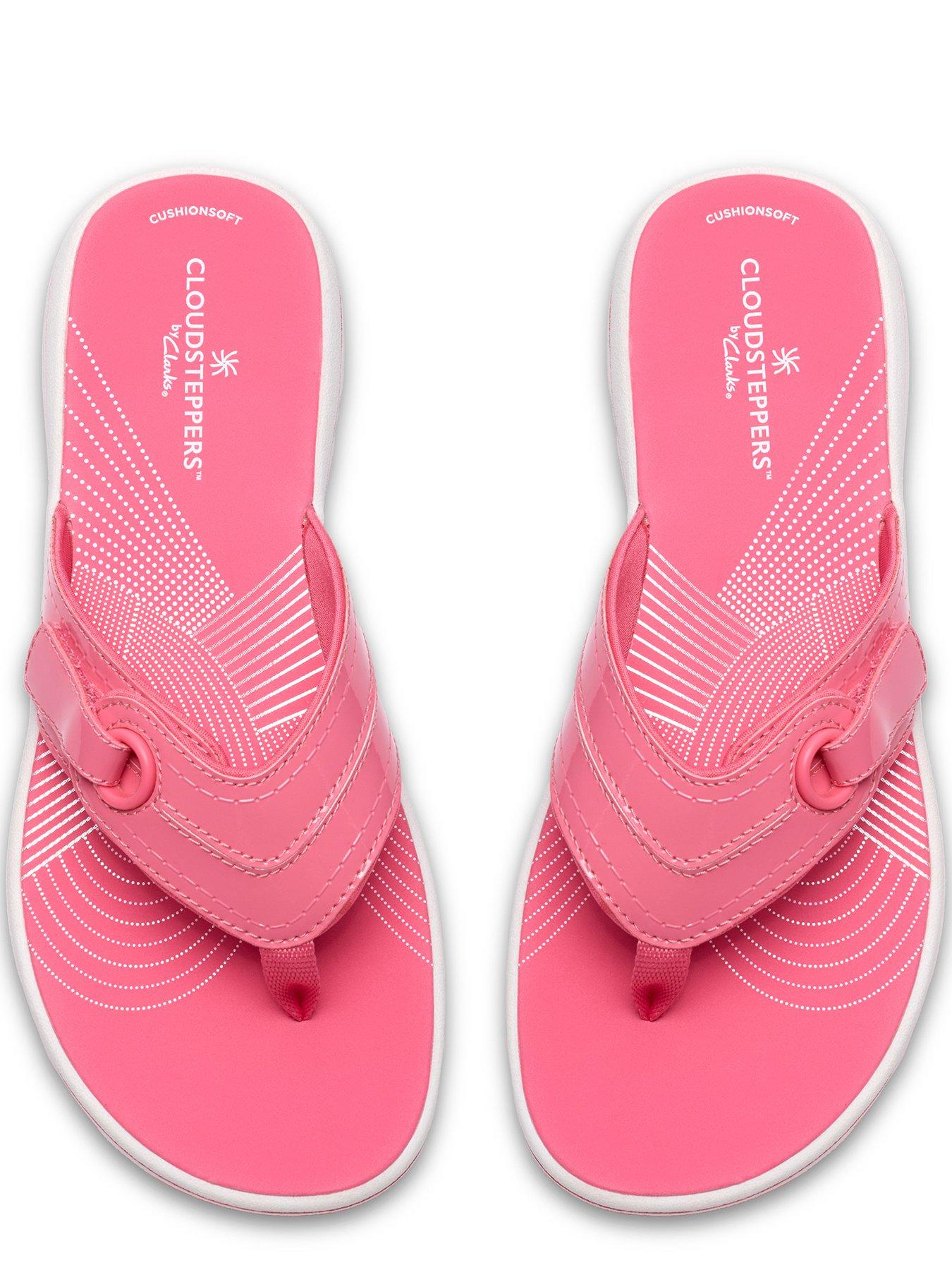 Image 4 of 6 of Clarks Brinkley Reyna Sandals - Pink
