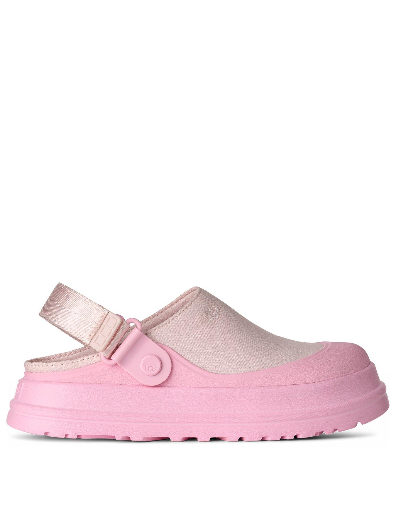 UGG Goldenglow Canvas Clog - Pink Diamond