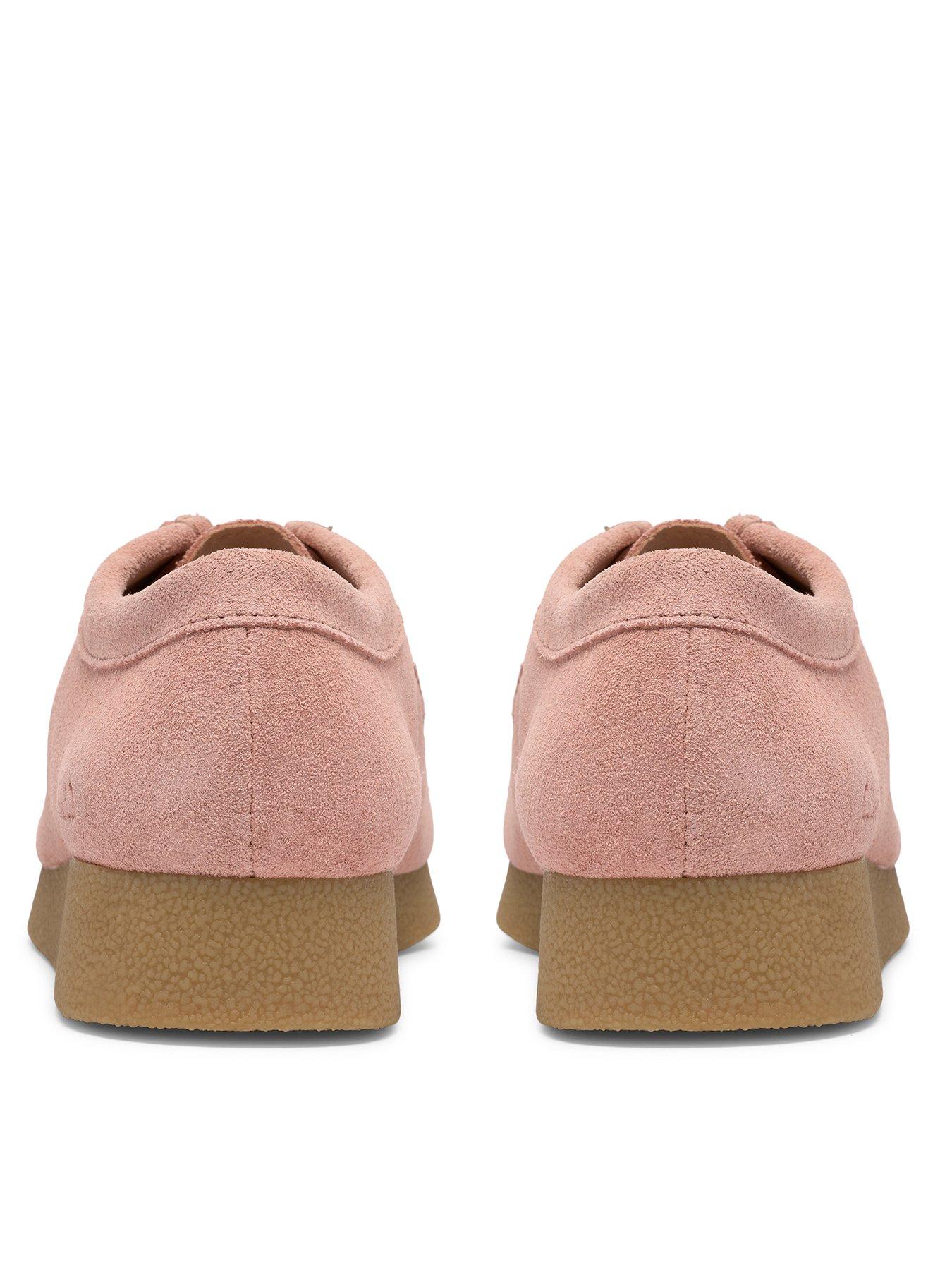Image 3 of 7 of Clarks Wallabeeevosh Shoes - Light Pink Suede