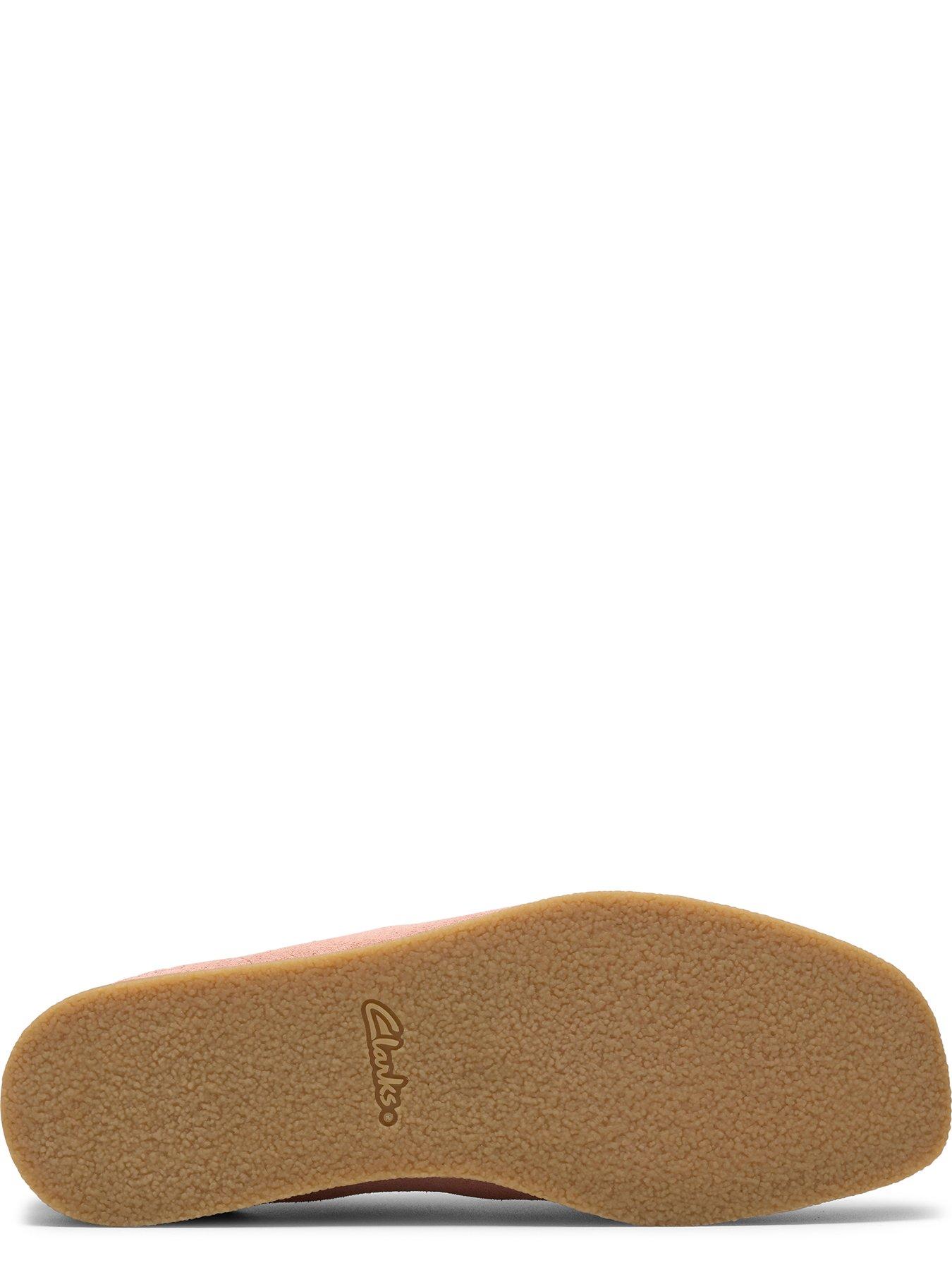 Image 5 of 7 of Clarks Wallabeeevosh Shoes - Light Pink Suede