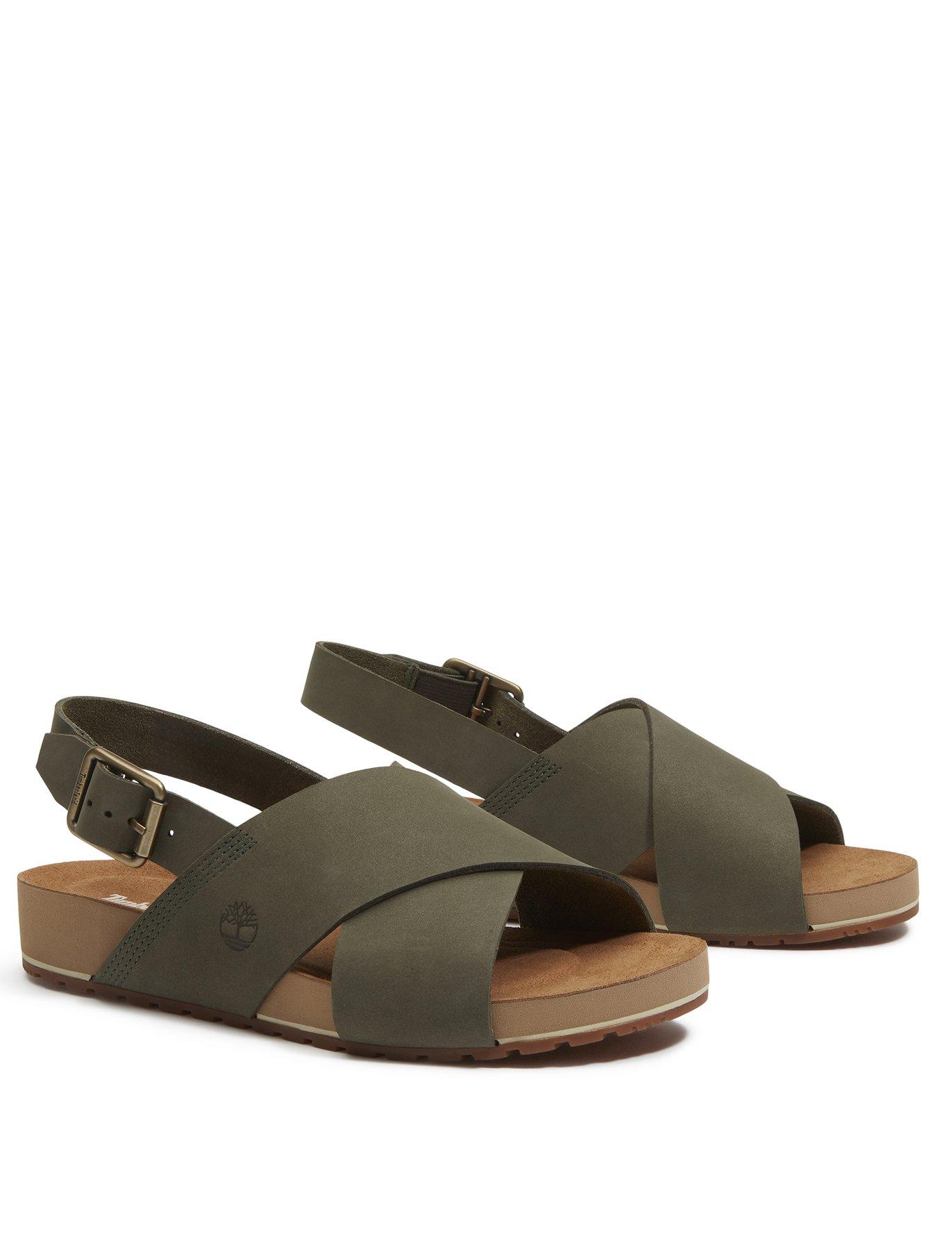 Image 2 of 6 of Timberland Malibu Waves Basic Backstrap Sandal - Dark Green