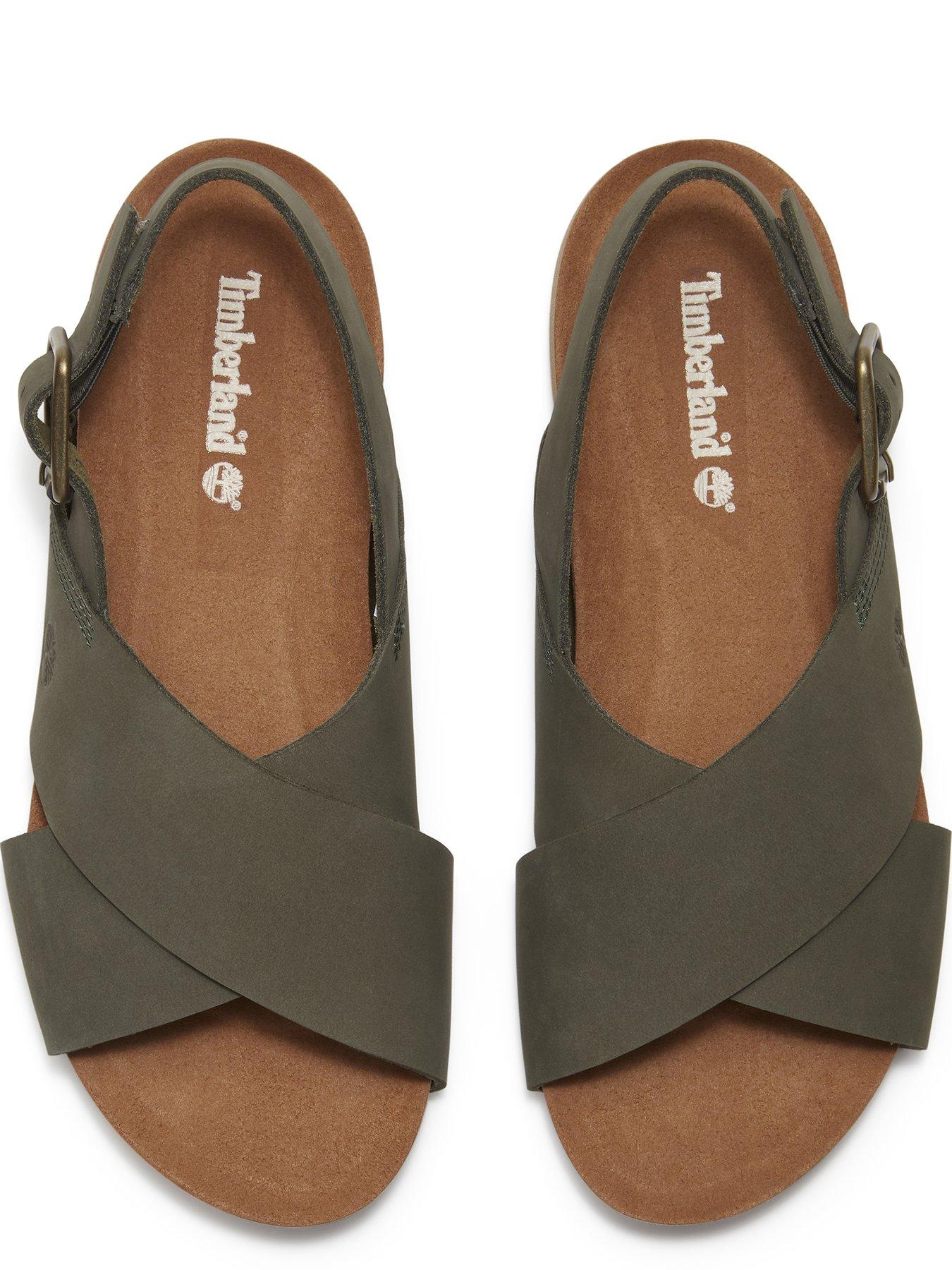 Image 4 of 6 of Timberland Malibu Waves Basic Backstrap Sandal - Dark Green