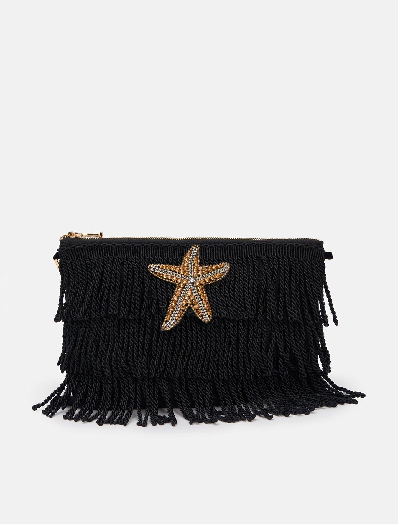 Sorena Asterias Black Clutch