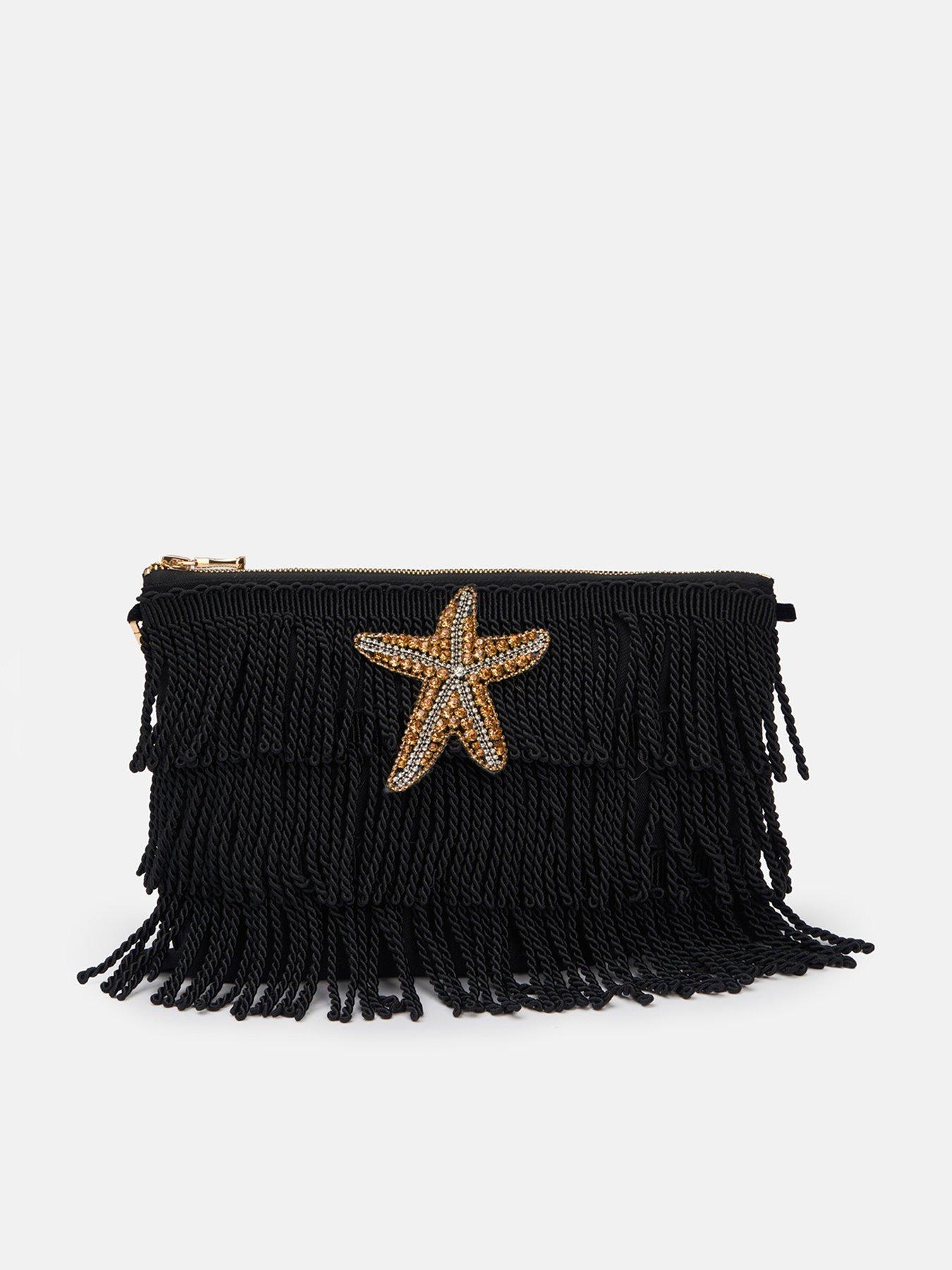 Image 1 of 3 of Sorena Asterias Clutch - Black