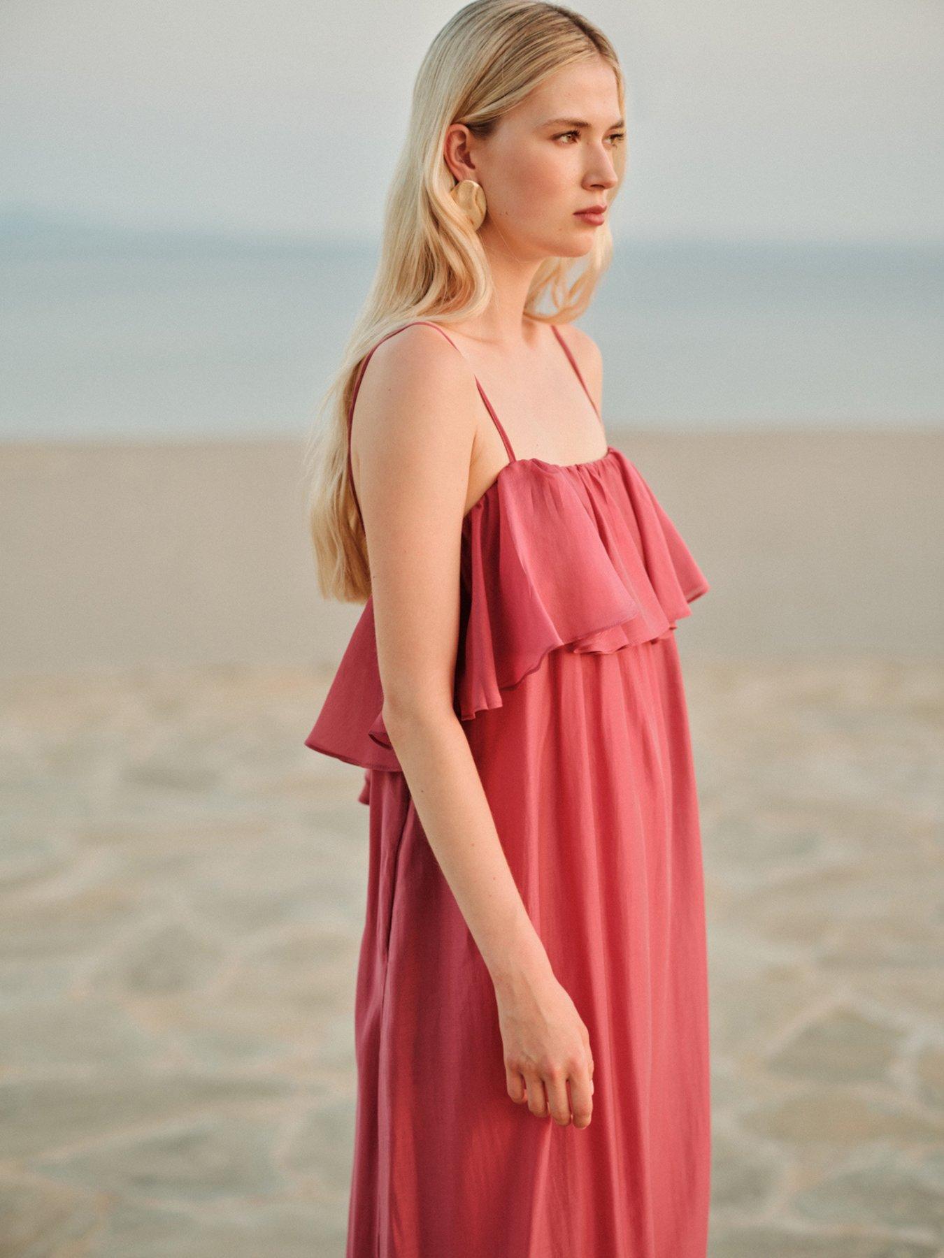 Image 3 of 5 of Devotion Twins Aura Dress - Rosewine