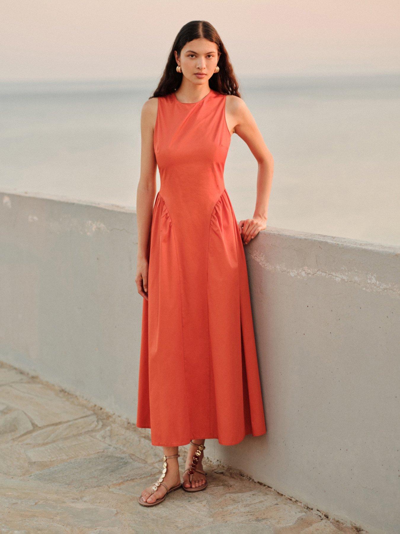 Devotion Twins Dawn Dress - D. Orange