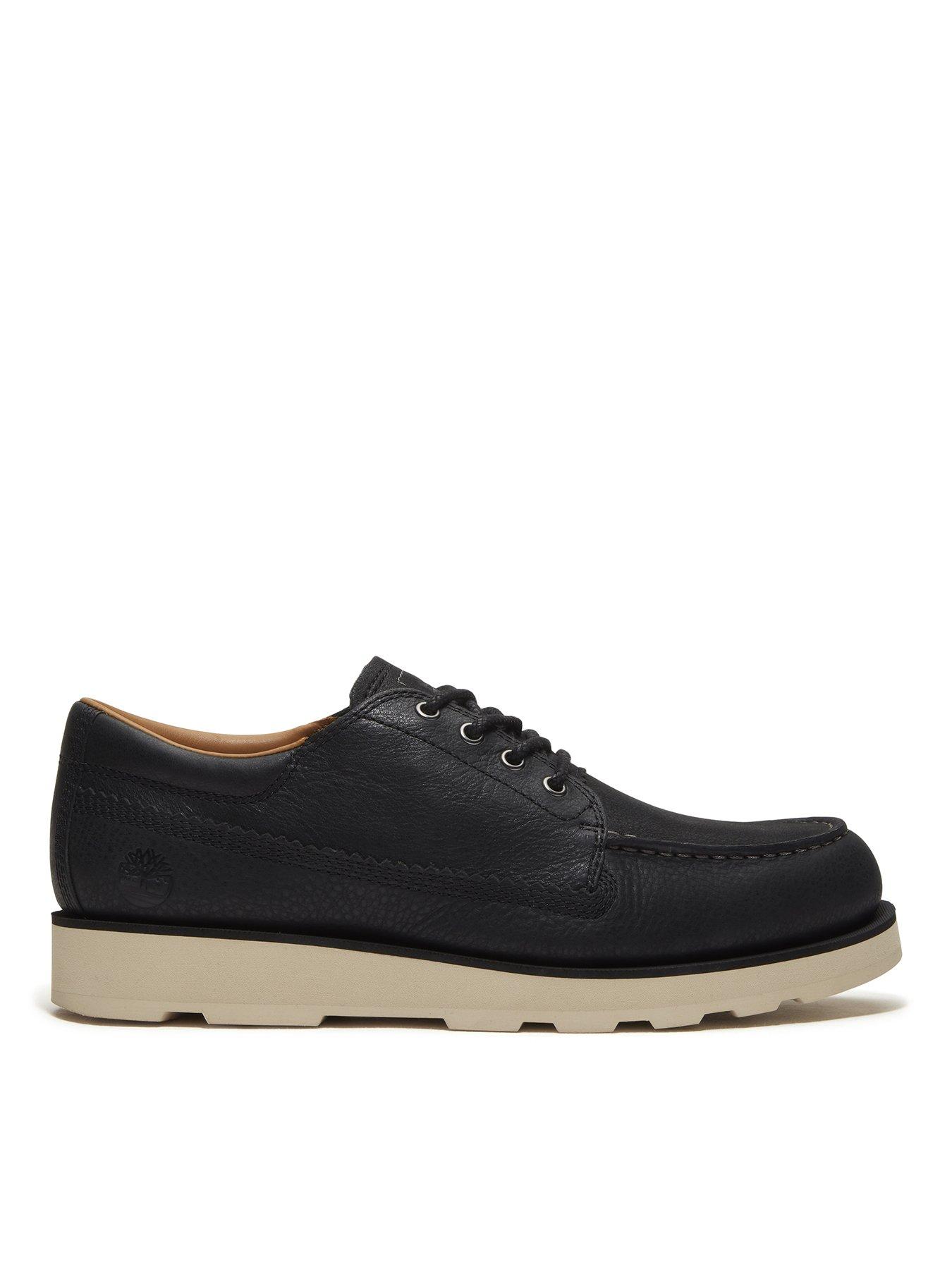 Timberland Britton Mills Casual Lace Up Shoe, Black, Size 8, Men