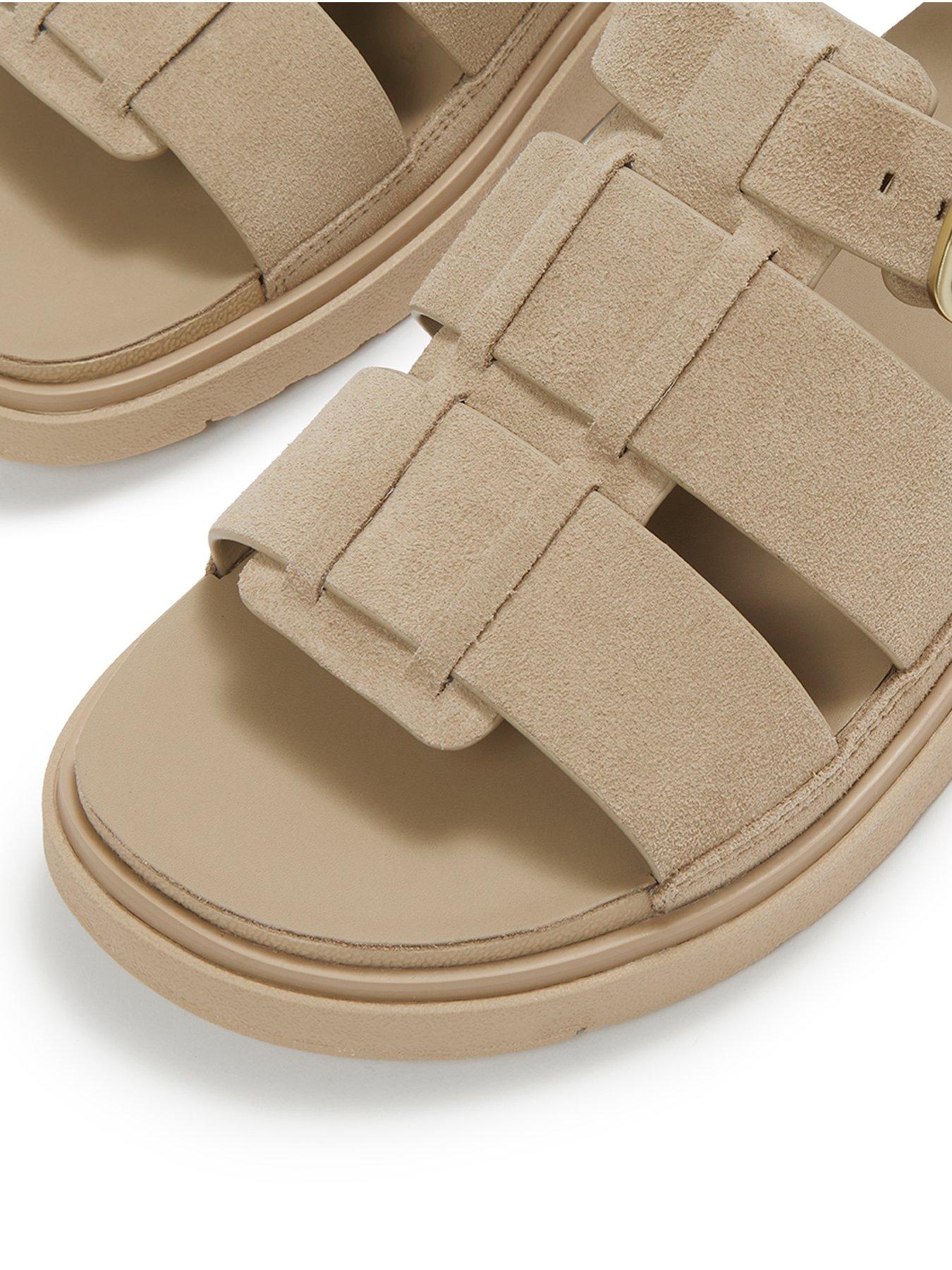 Image 5 of 5 of FitFlop Gen-ff Suede Fisherman Sandals - Cappuccino