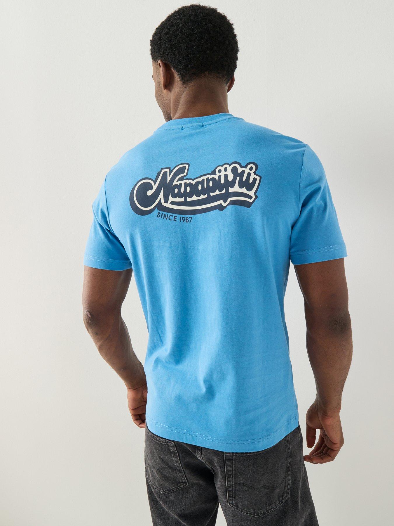 NAPAPIJRI Mens Zinc T-shirt - Blue