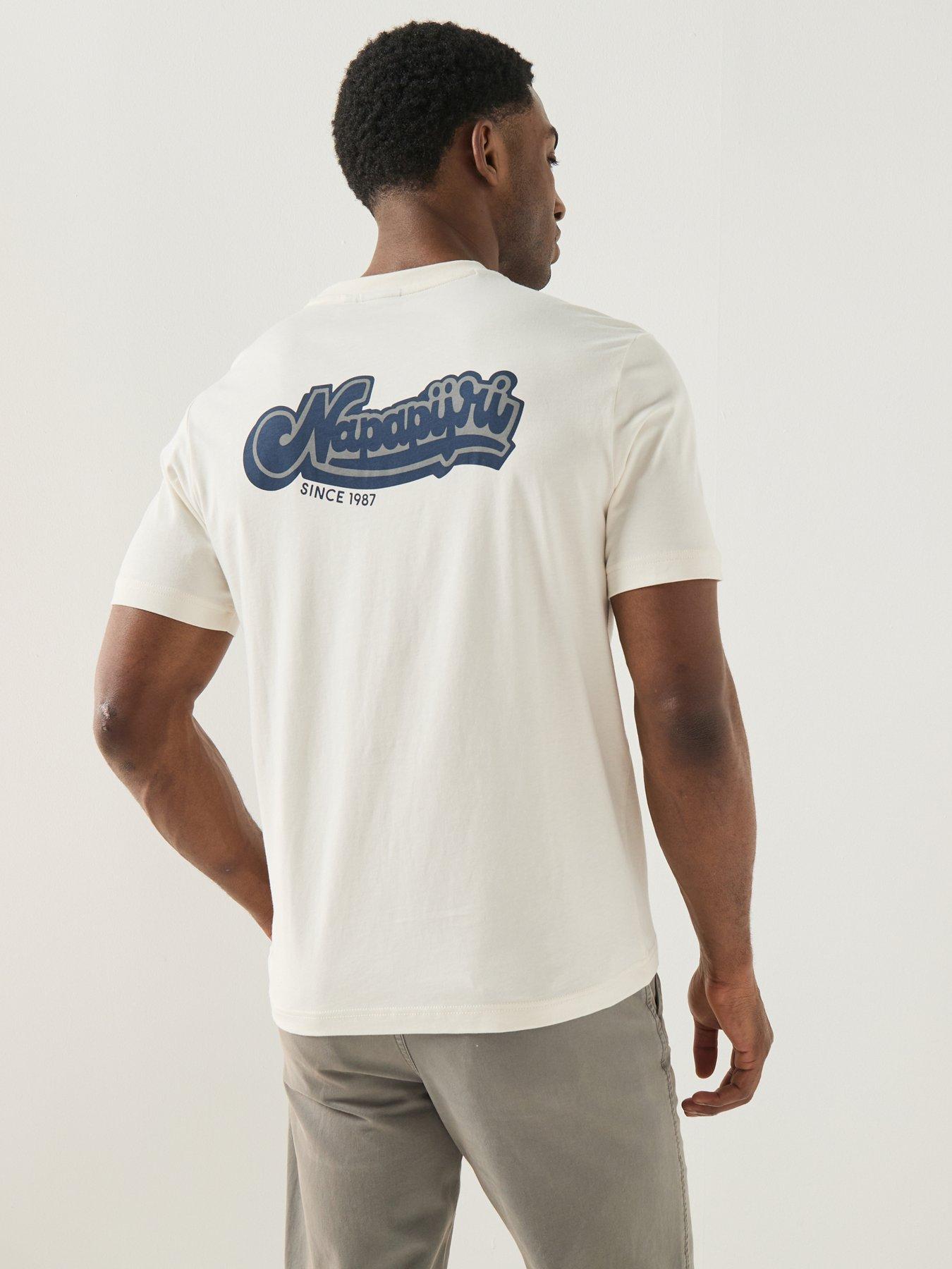 NAPAPIJRI Mens Zinc T-shirt - White