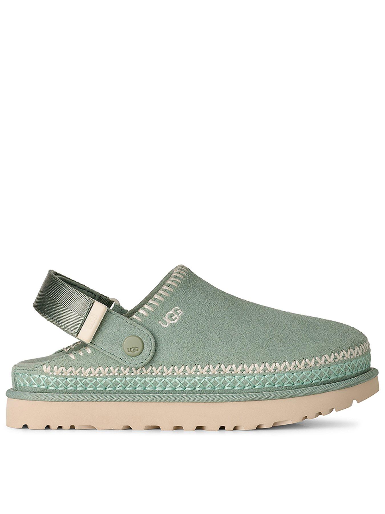 UGG Womens Goldenstar Meadow Accent Clog - Artichoke