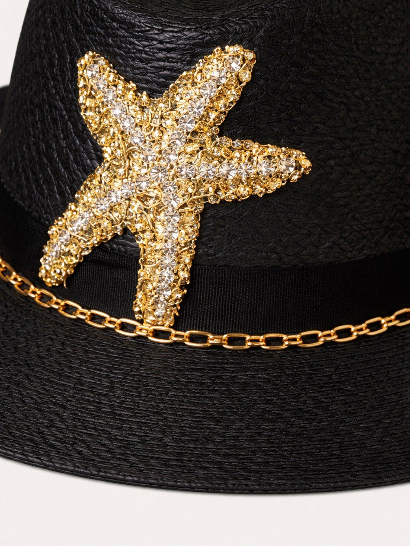 Sorena Star Fish Hat - Black | Very