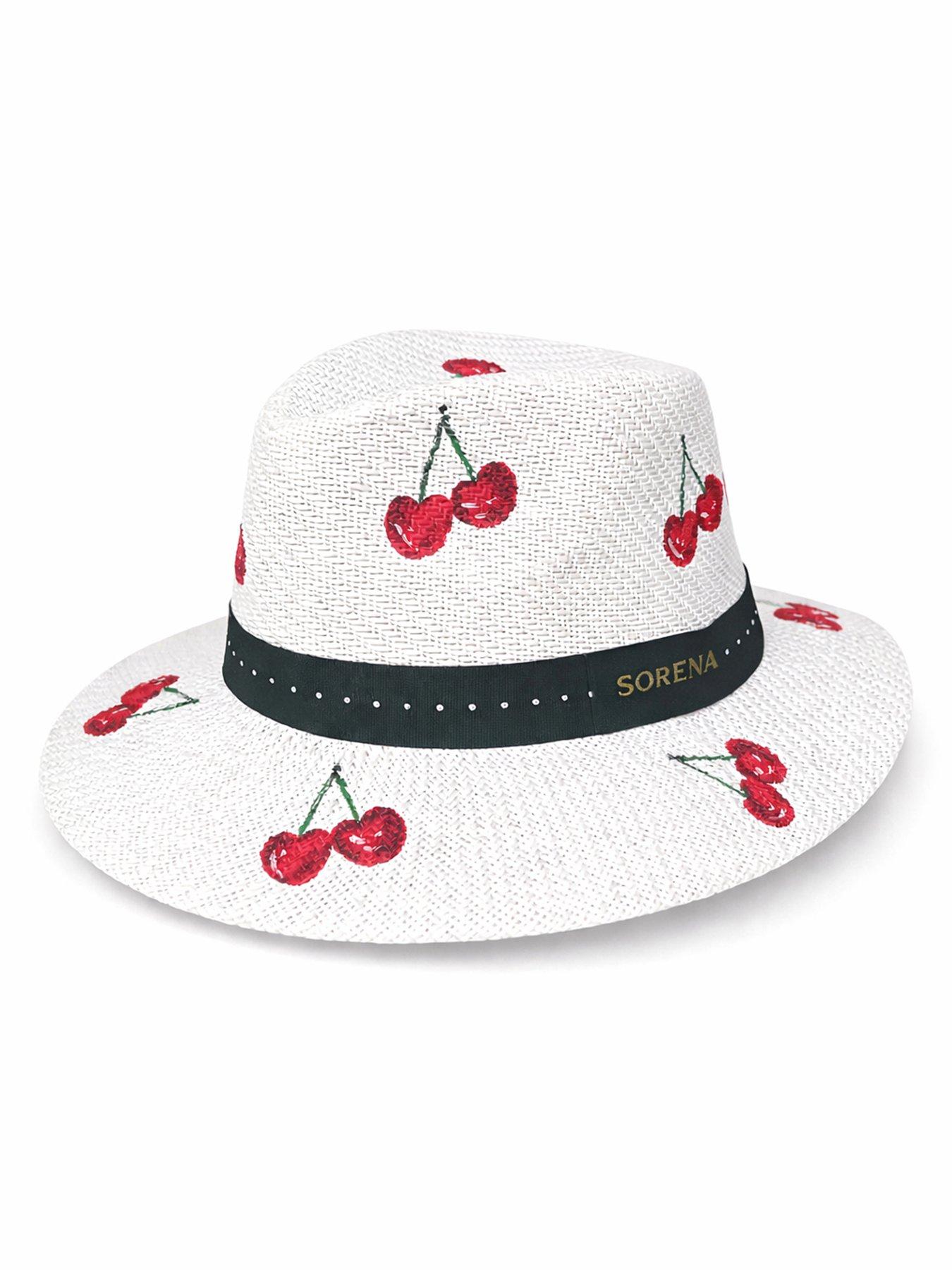Image 3 of 3 of Sorena Cherry Print Hat