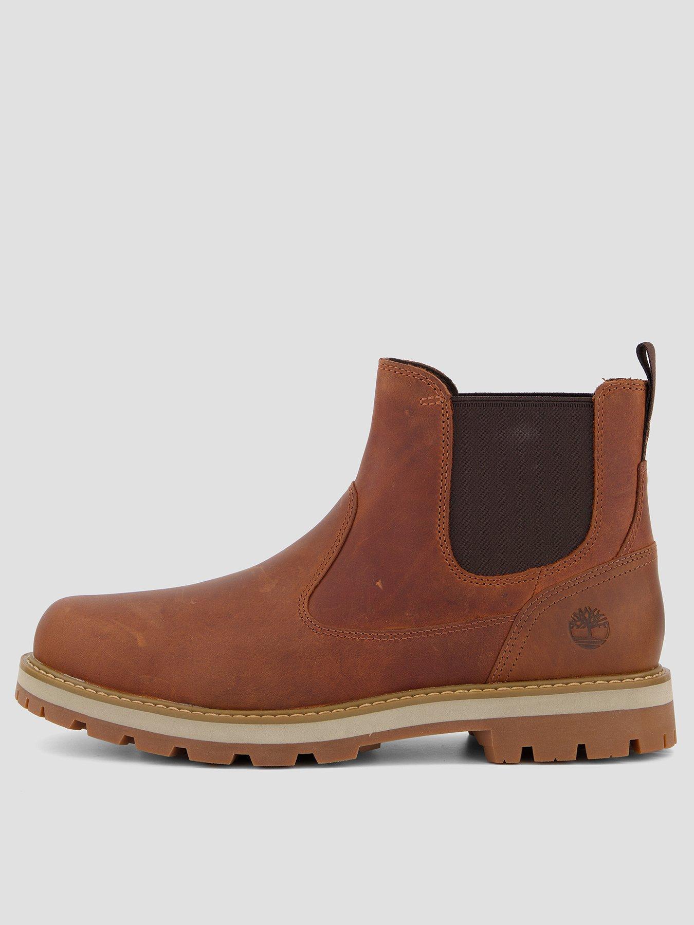 Timberland: Britton Road Chelsea Boot - Brown