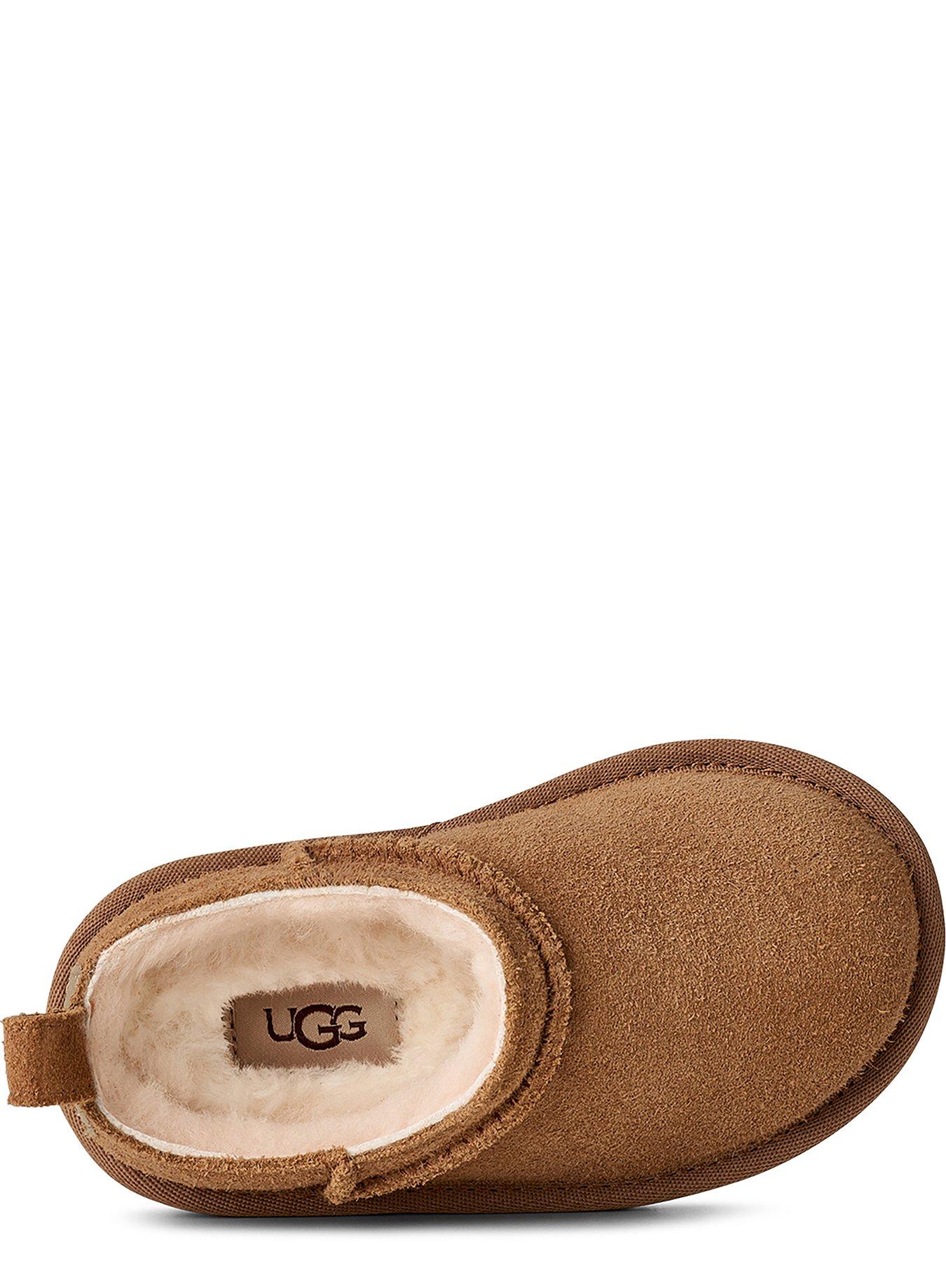 Image 4 of 6 of UGG Toddler Classic Micro Boot - Chestnut