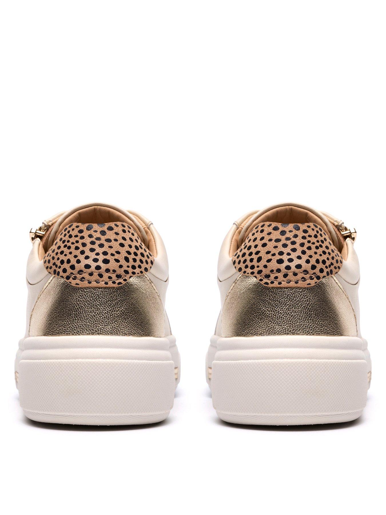 Image 3 of 6 of Clarks Hollyrose Zip Shoes - Cream Multi