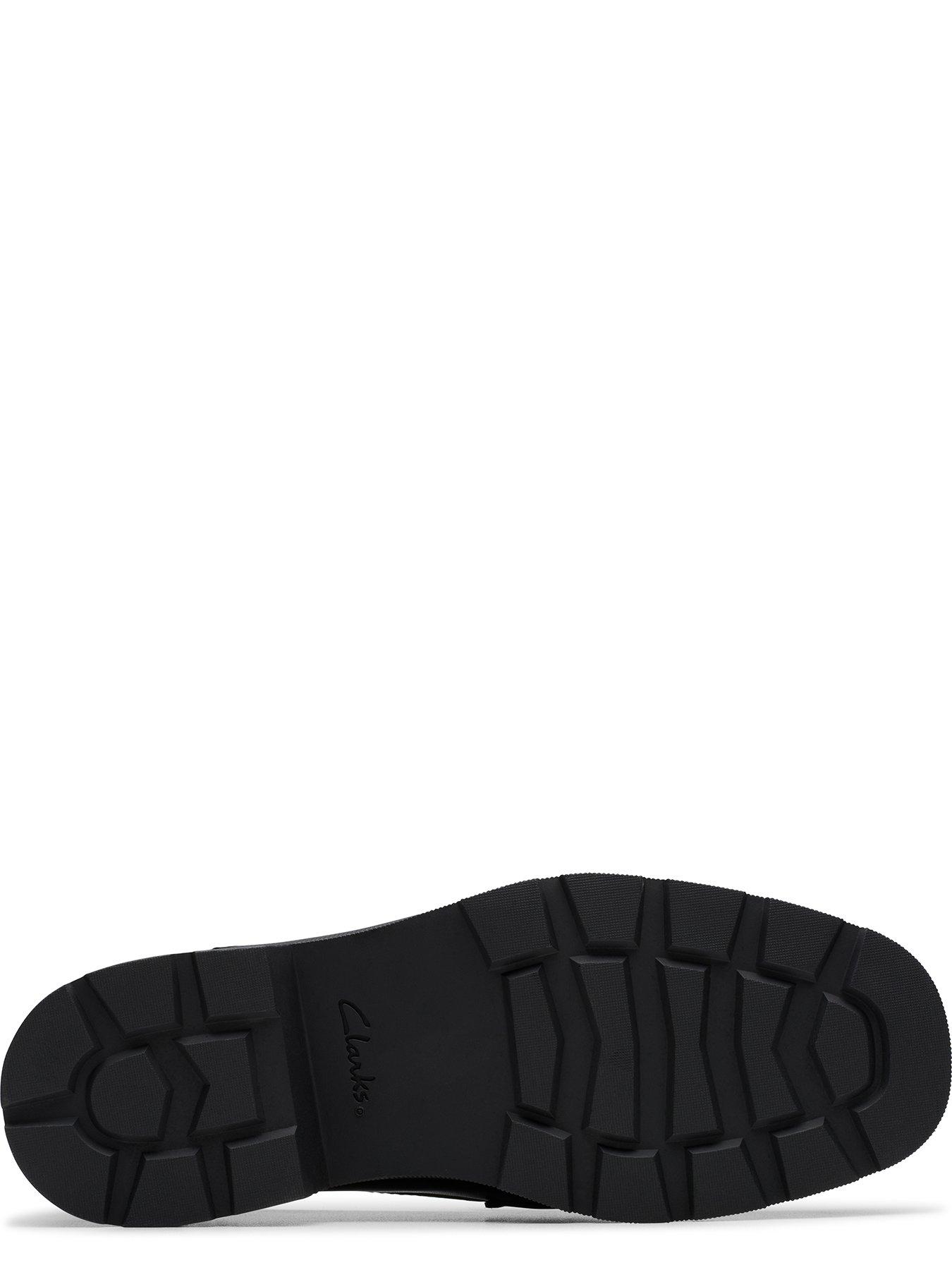 Image 5 of 6 of Clarks Lauryl Tassel Shoes - Black Leather