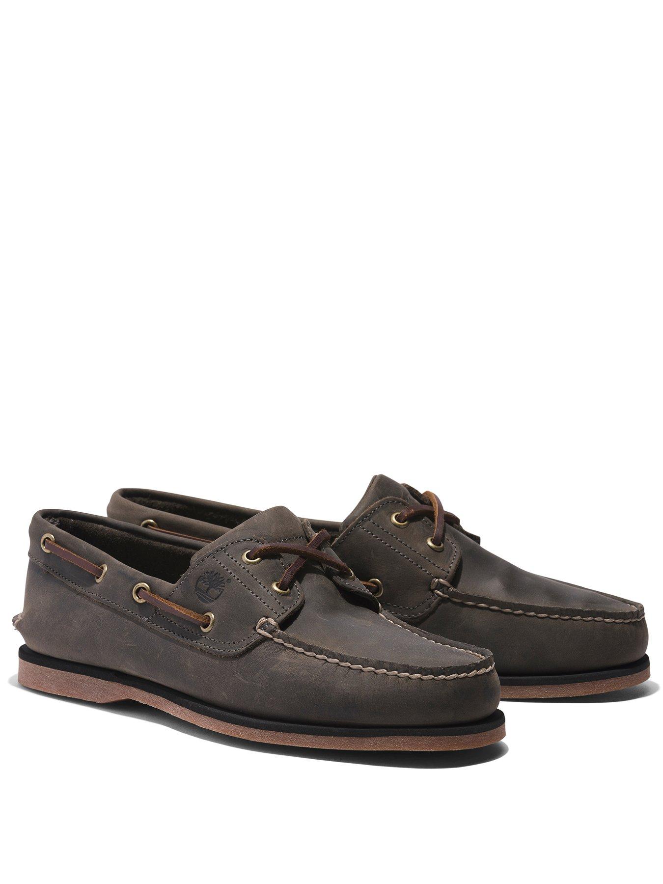 Image 2 of 7 of Timberland Classic Boat Shoe - Dark Grey