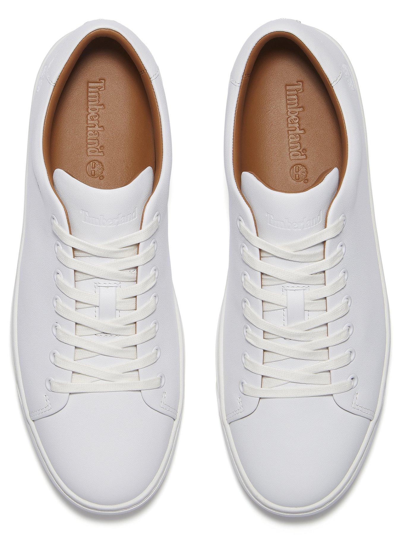 Image 4 of 7 of Timberland Timberland Dover Park Trainers - White